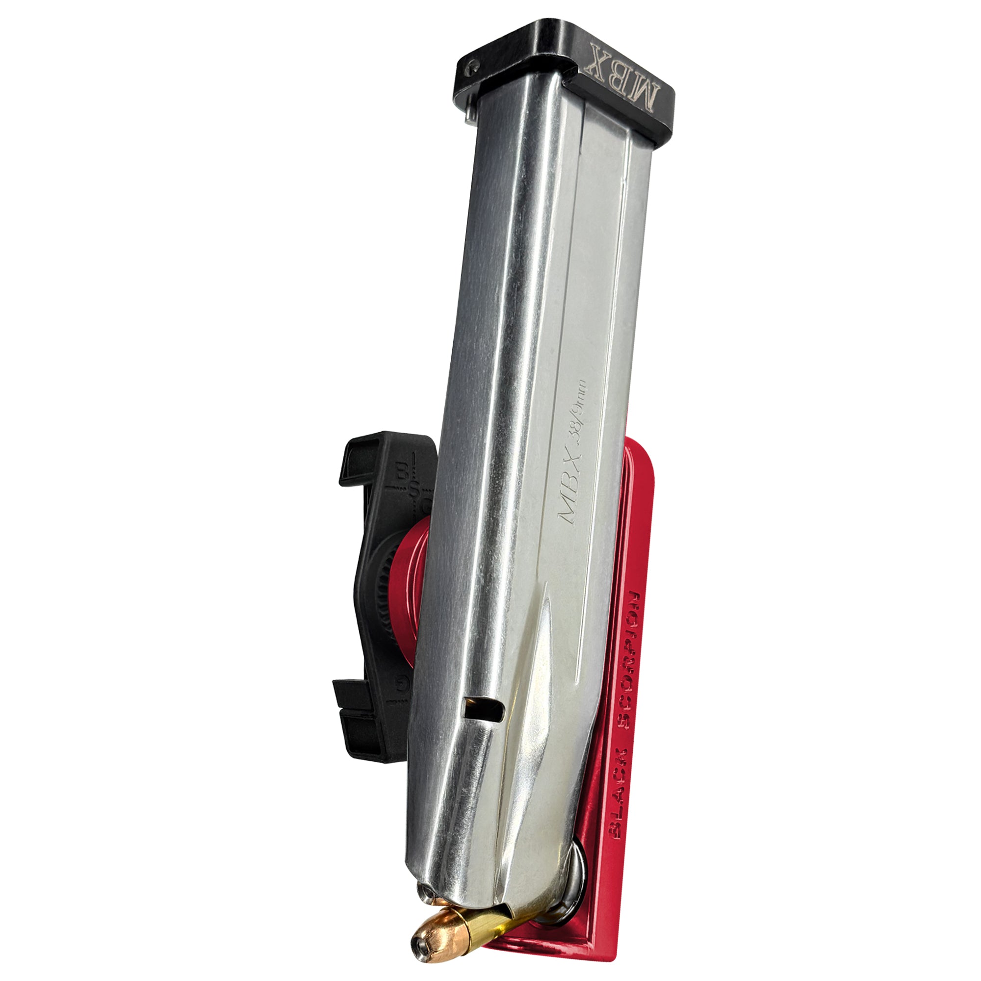 Quad Magnet 2011 PCC Universal Magazine Carrier, 1.5 inch Belt Mount