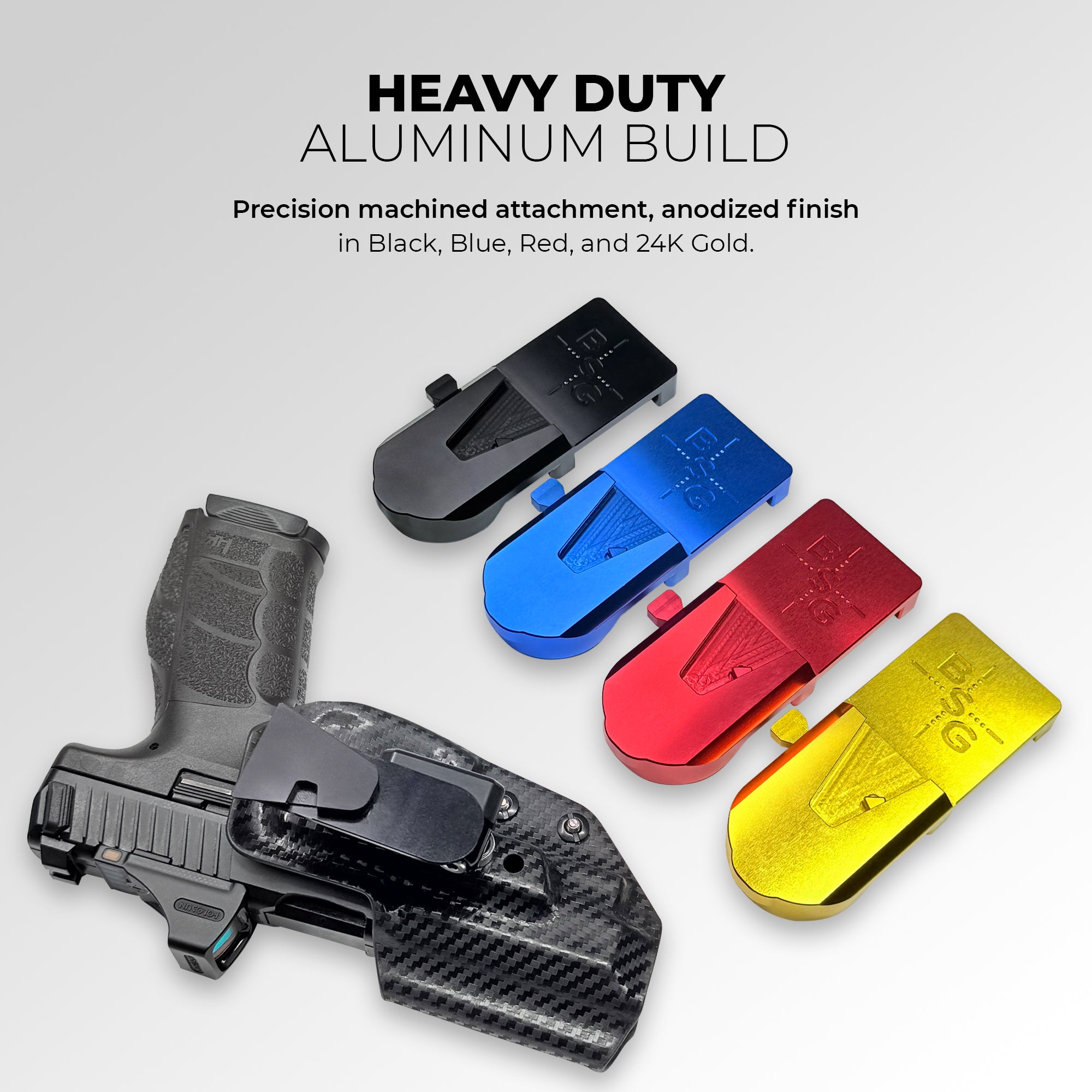 Quick Mount IPSC/USPSA Ball Joint Belt Attachment