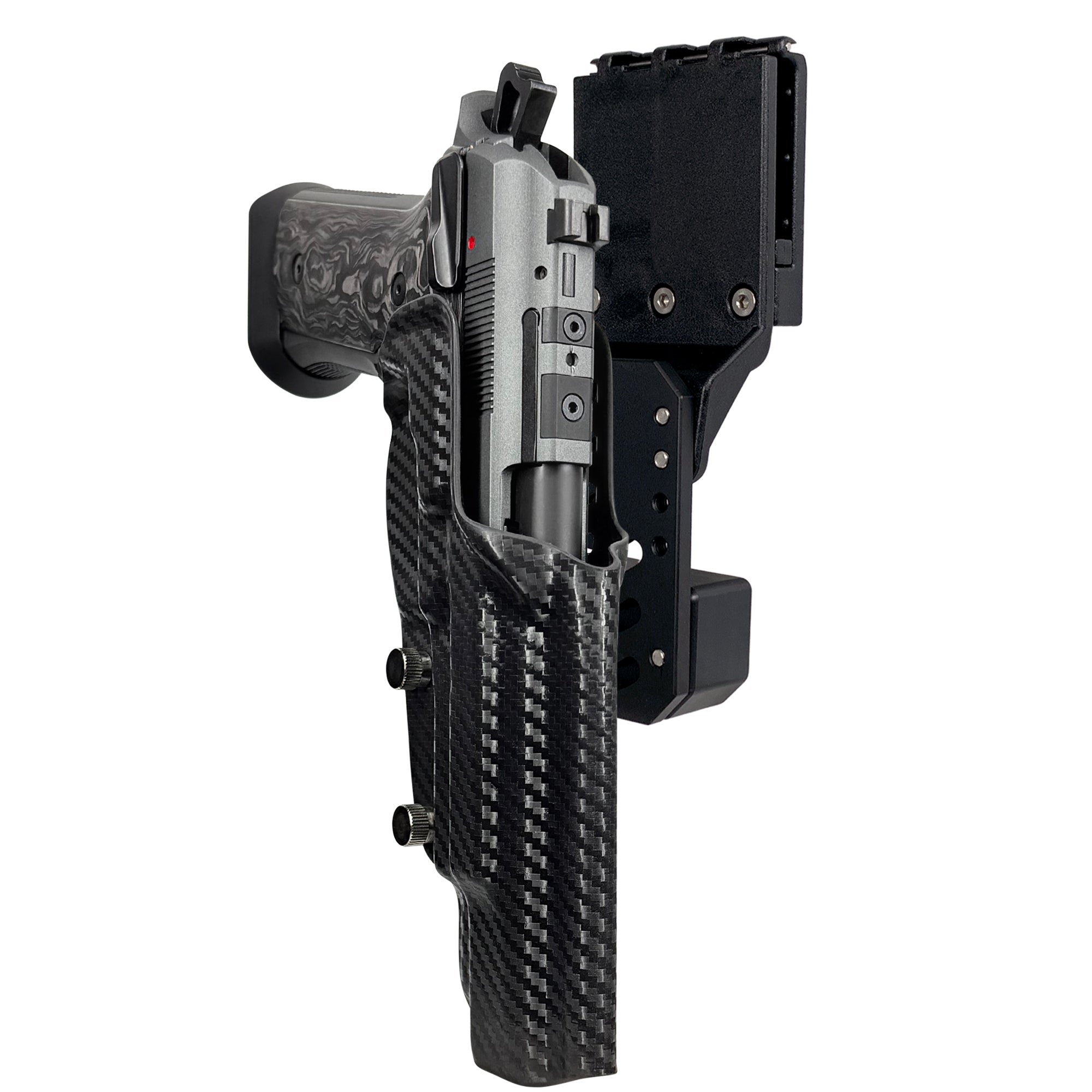 Beretta 92XI SAO Gara/Corsa Pro Competition Holster in Carbon Fiber