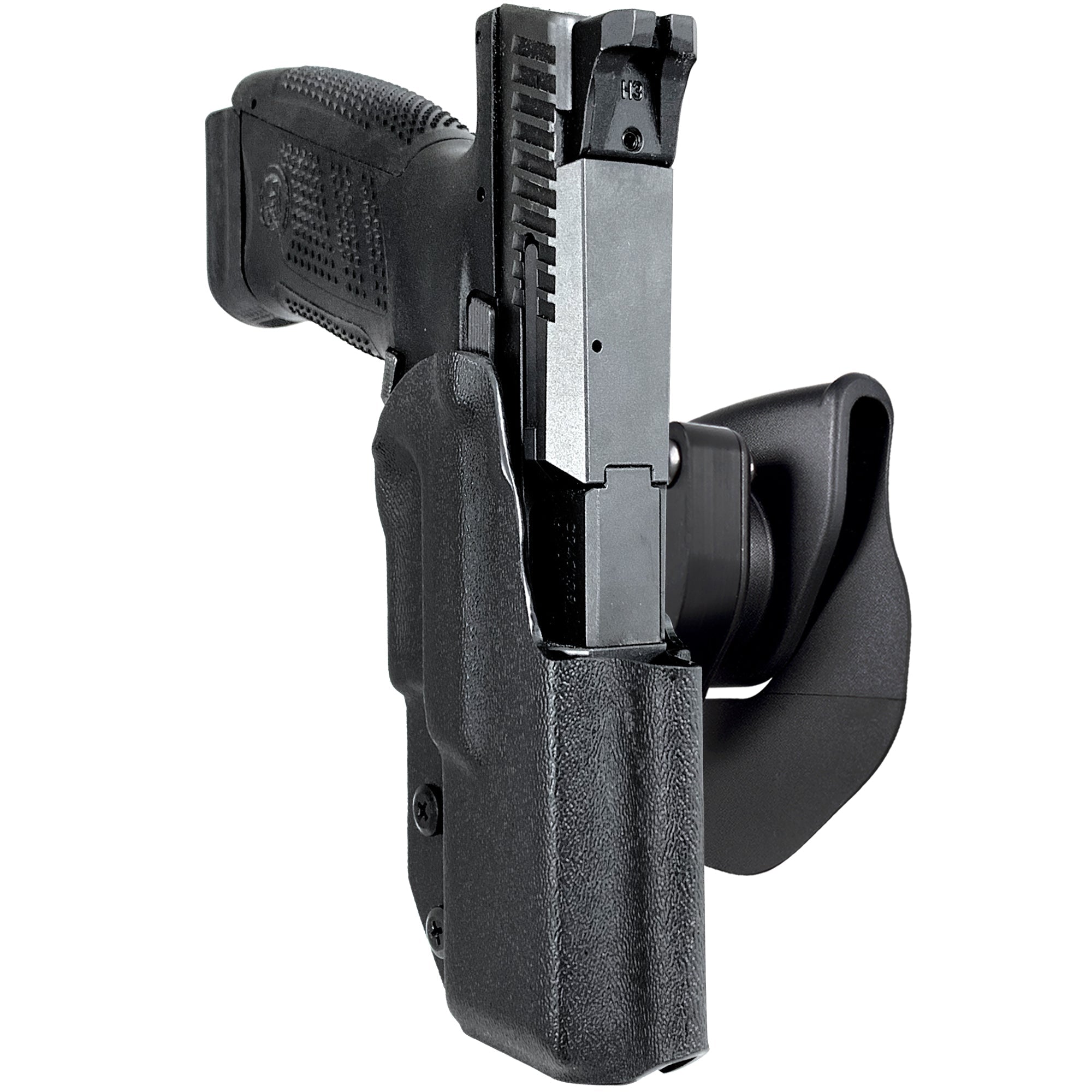 OWB Quick Release Paddle Holster in Black