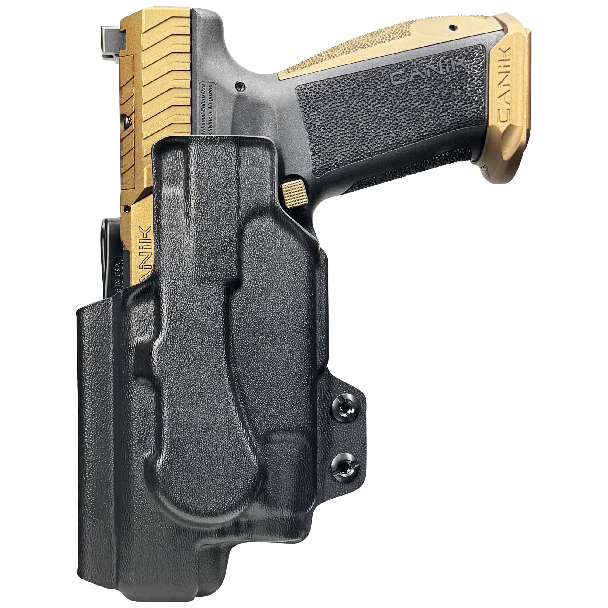Canik TTI Combat w/ Streamlight TLR-7X AIWB Dual Clip X Holster