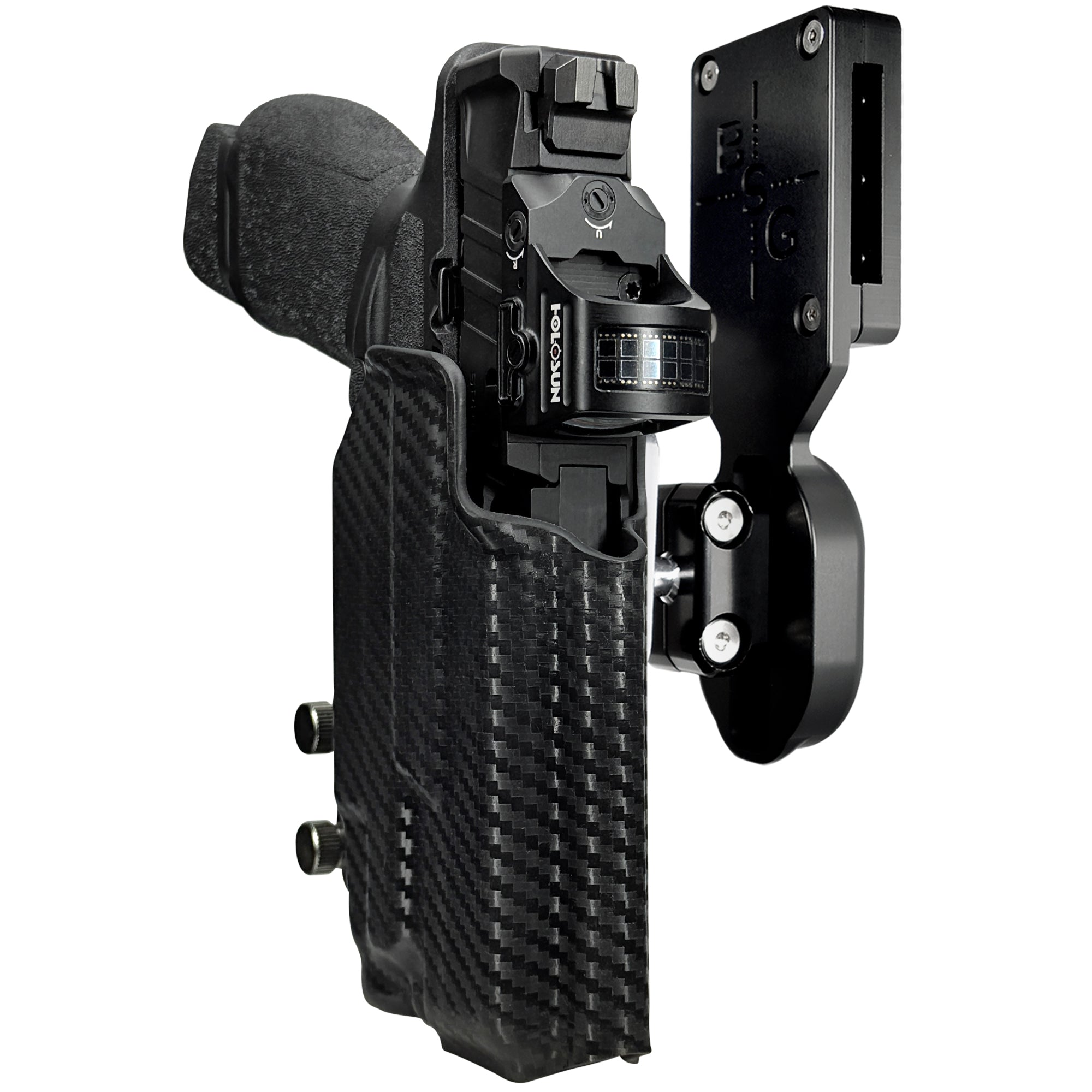 SA Echelon 4.0C TLR-7X Pro Ball Joint Competition Holster in Carbon Fiber