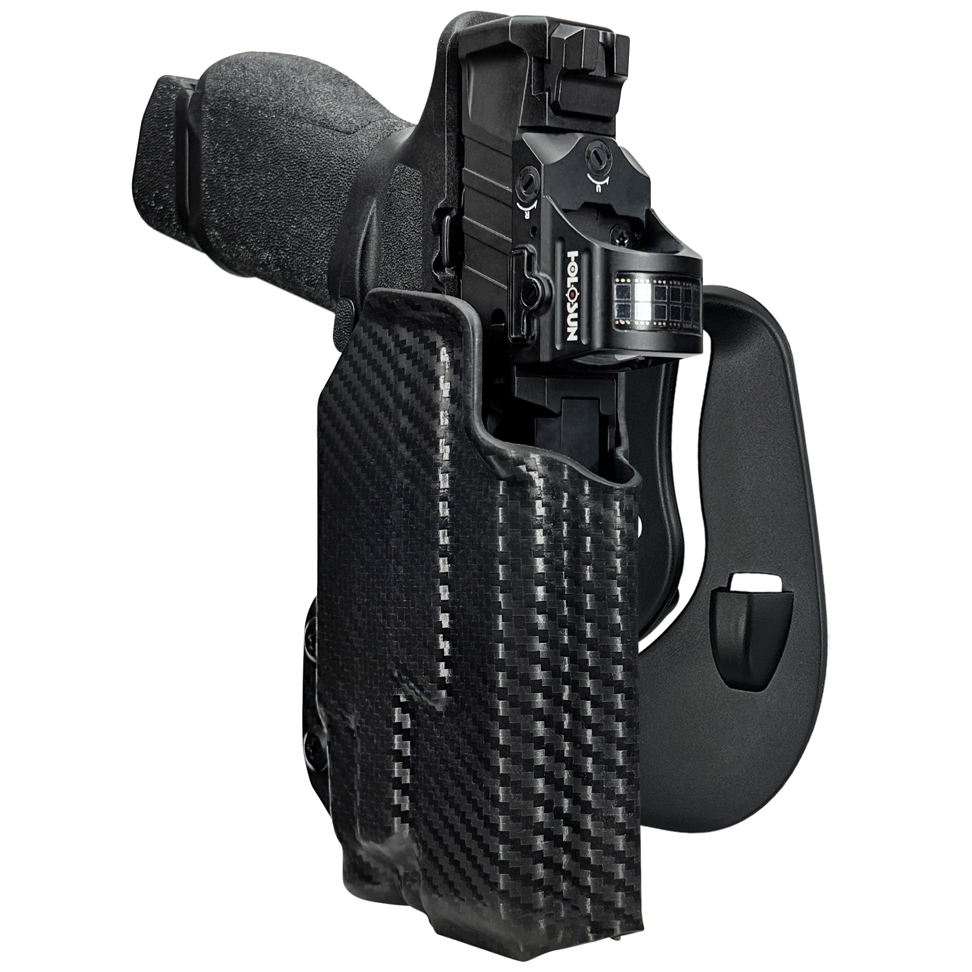 SA Echelon 4.0C TLR-7X OWB Paddle Holster in Carbon Fiber