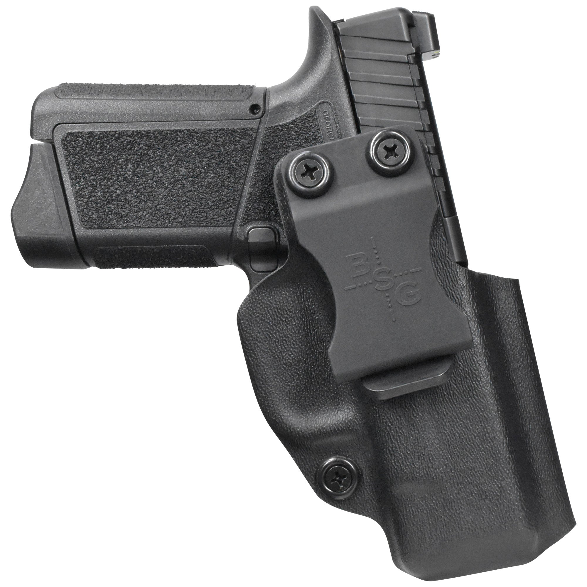 GForce Arms GF9 Rapture IWB Sweat Guard Holster in Black - Front