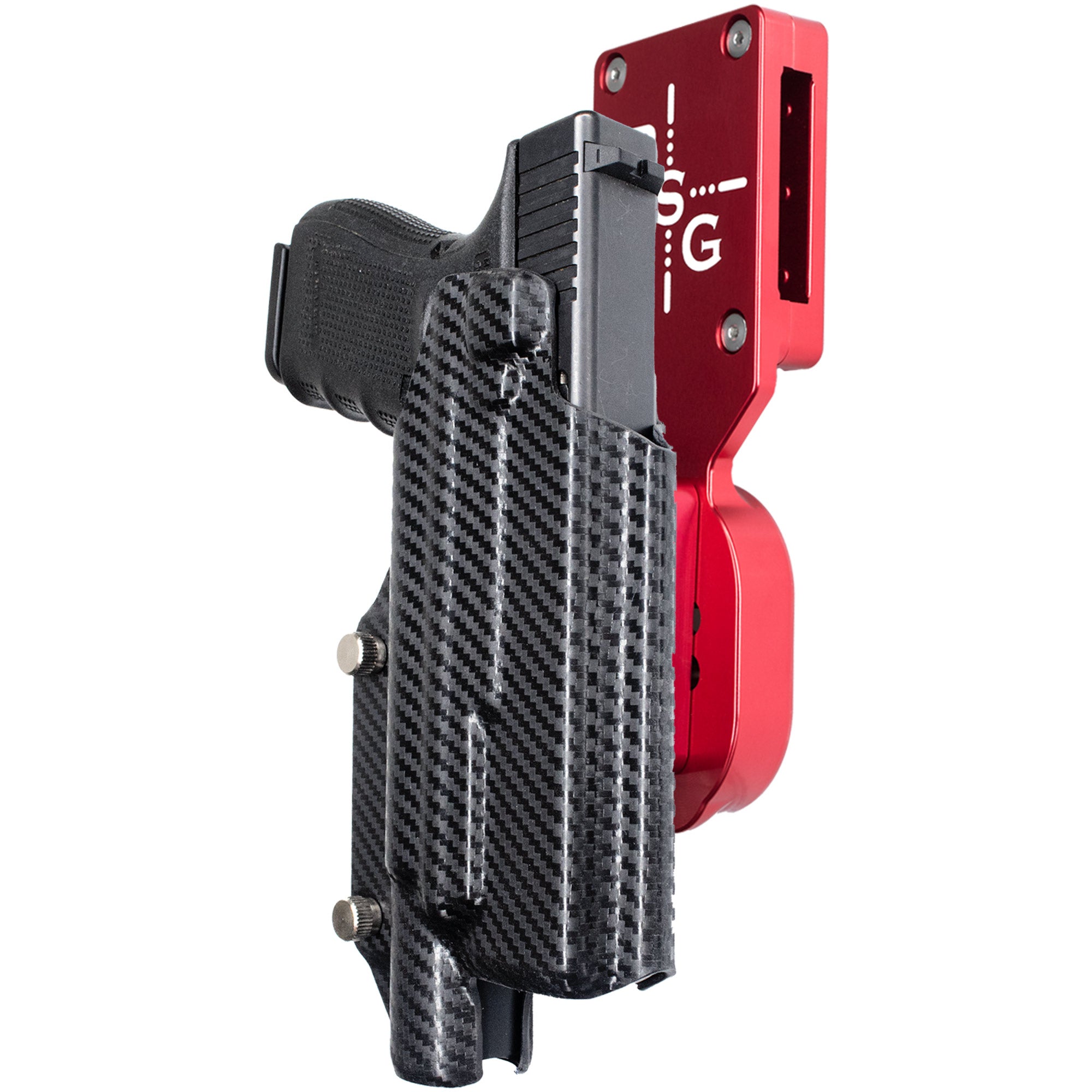 Glock 17, 19, 19X, 22, 31, 44, 45 w/ SureFire X300U-A Pro Heavy Duty Competition Holster