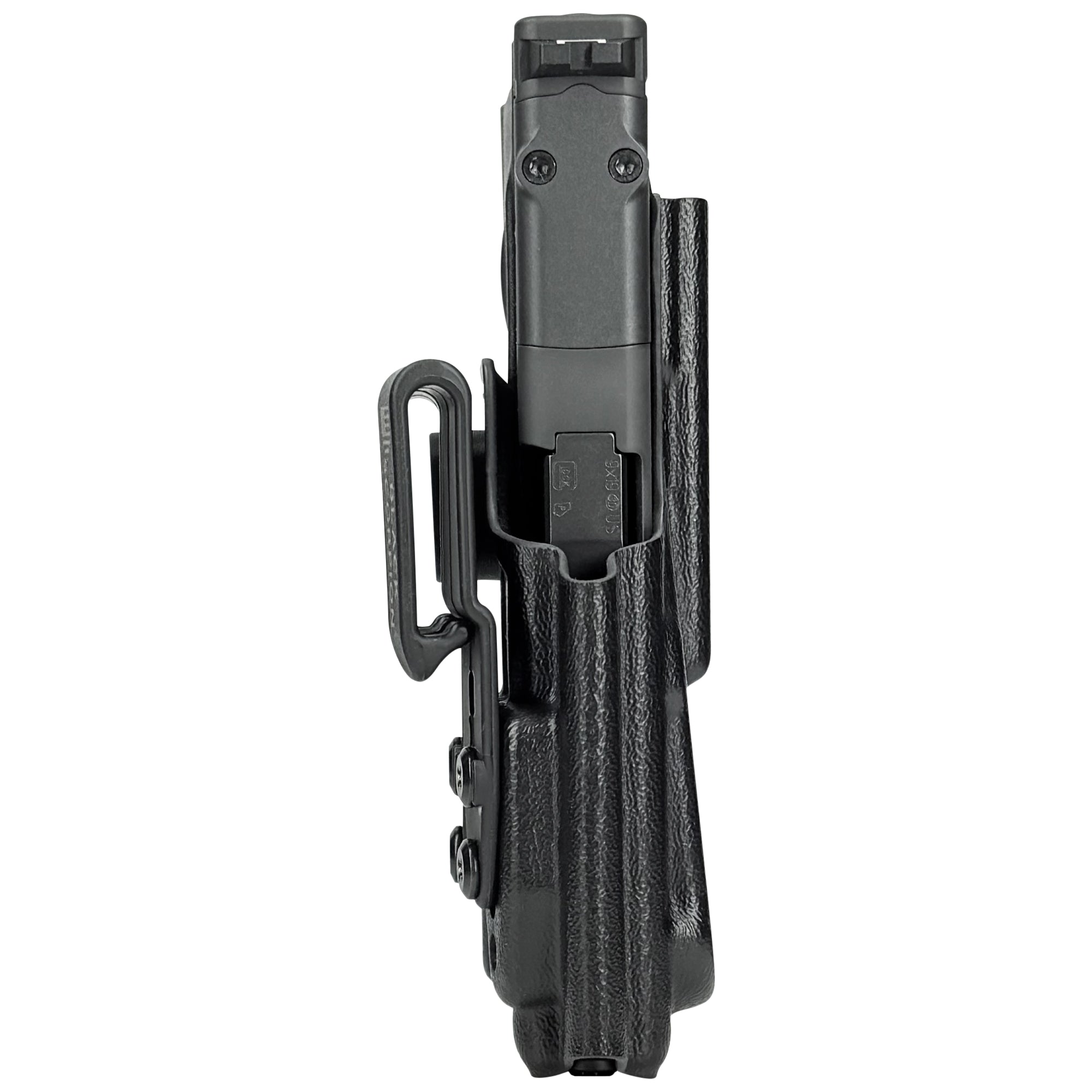 Glock 48 MOS w/ Align Tactical Thumb Rest AIWB Dual Clip X Holster
