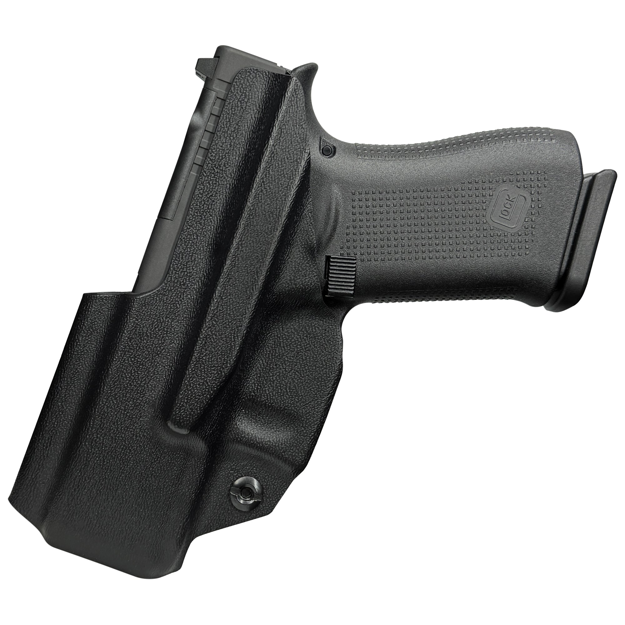 G43X MOS w Align Tactical Inside the Waistband Holster in Black - Rear
