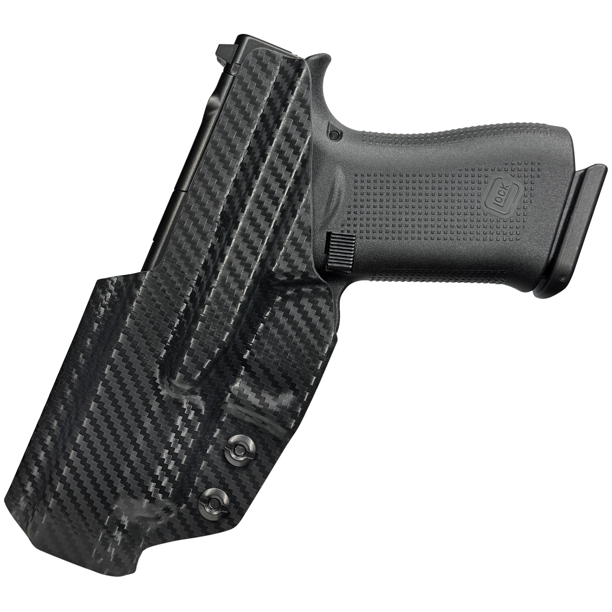 Glock 48 MOS Align Tactical Inside the Waistband Holster in Carbon Fiber - Rear