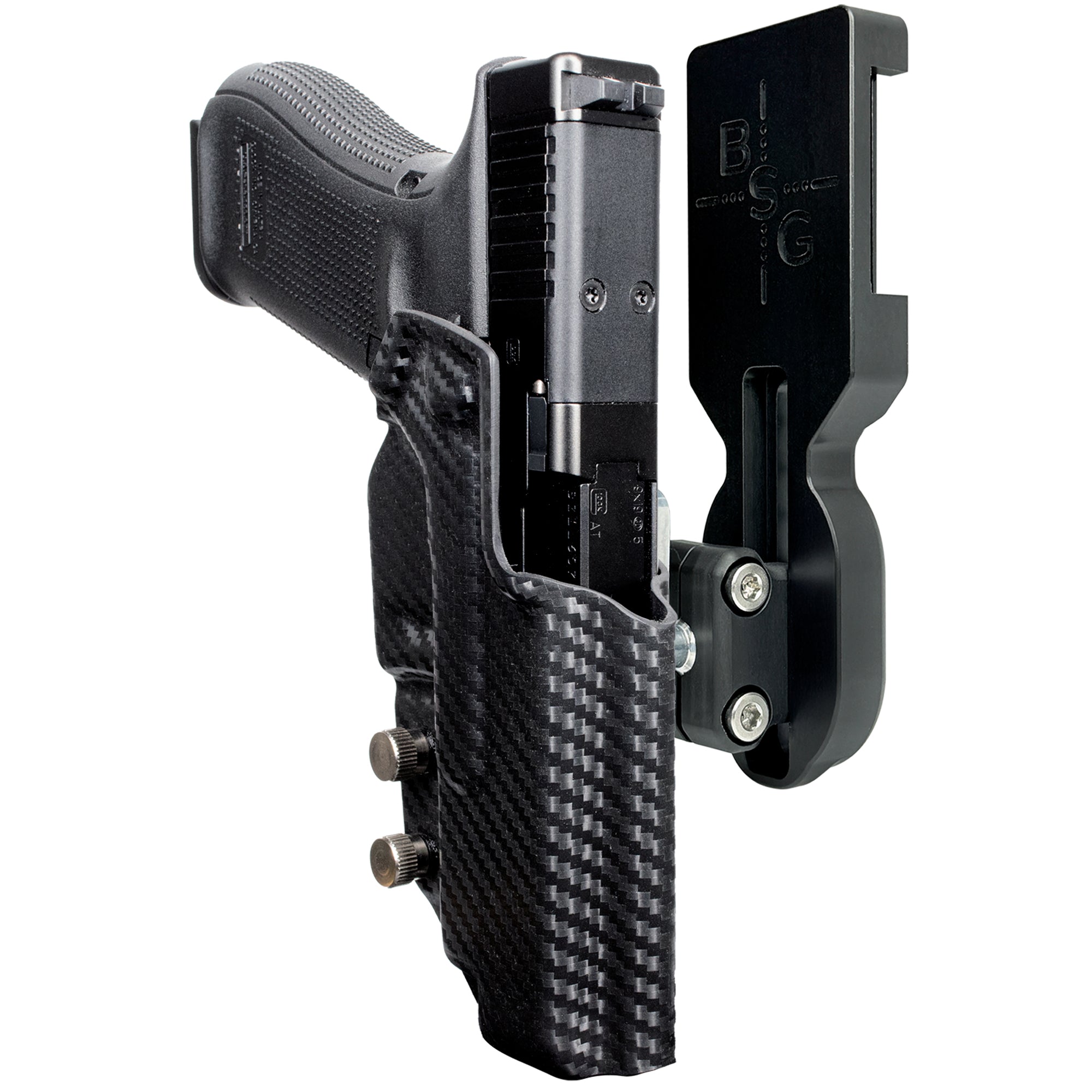Glock 34, 35 w/ Align Tactical Thumb Rest Pro Ball Joint Competition Holster