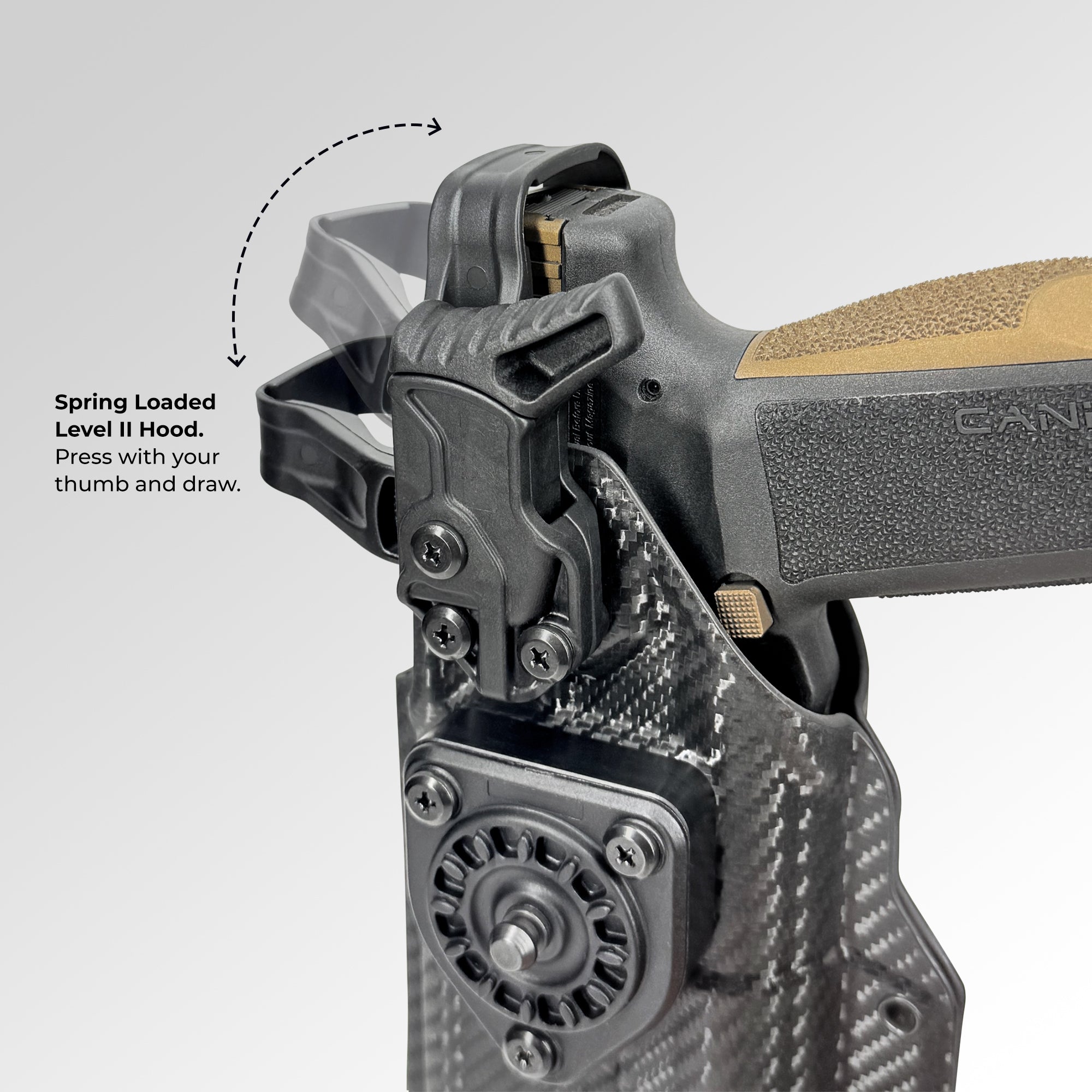 CZ P-09 C w/ Streamlight TLR-1 HLX Level II Tactical Drop & Offset Holster