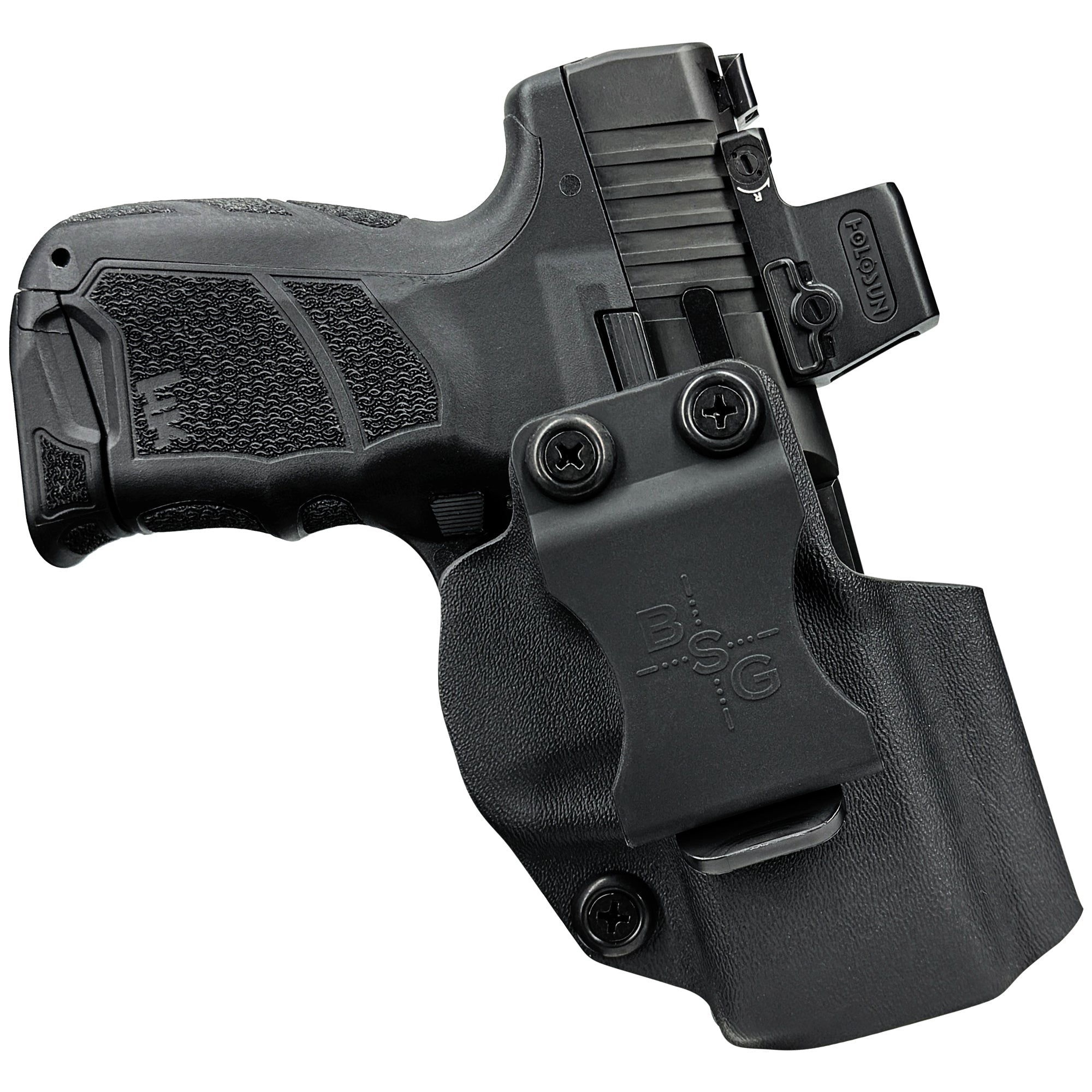 H&K CC9 Inside the Waistband Holster in Black - Front