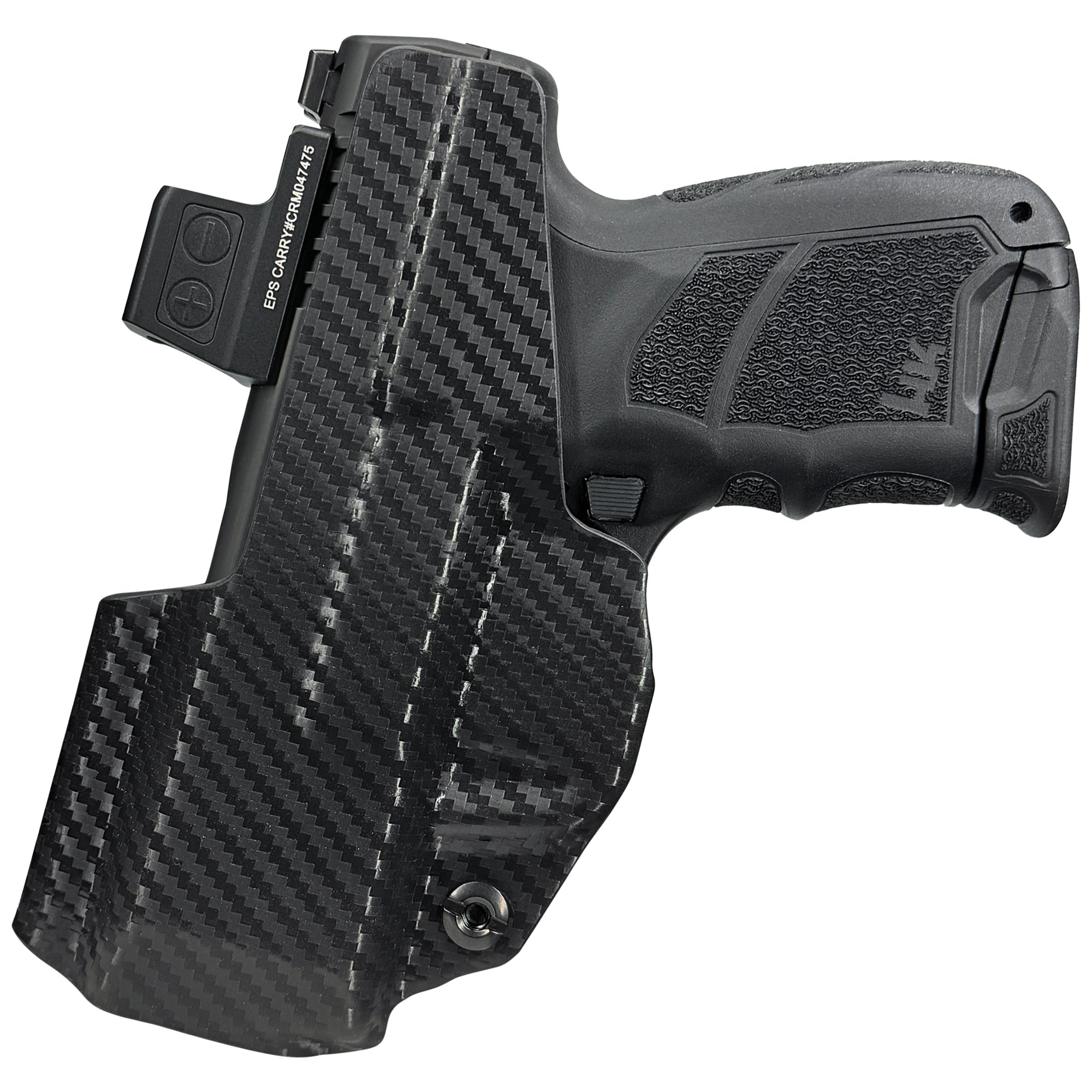 H&K CC9 Inside the Waistband Holster in Carbon Fiber - Rear
