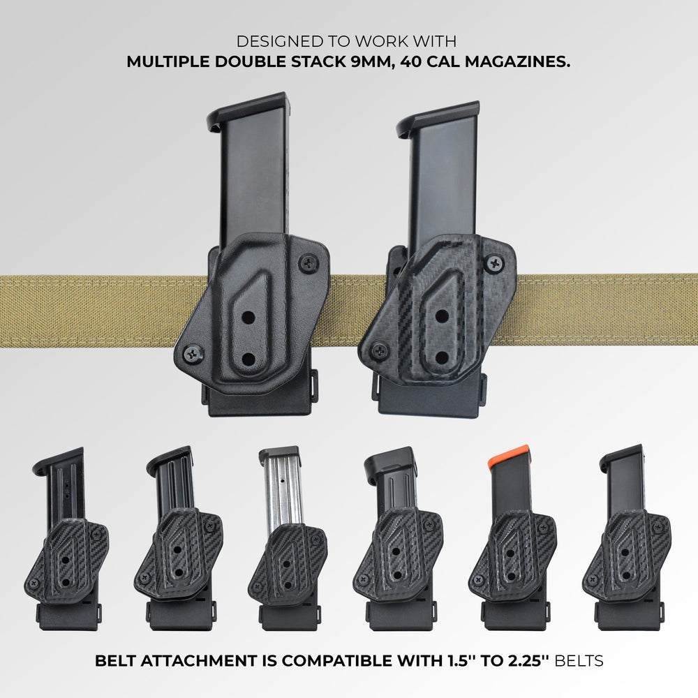 IDPA Double Stack Competition Magazine Pouch by Black Scorpion Gear