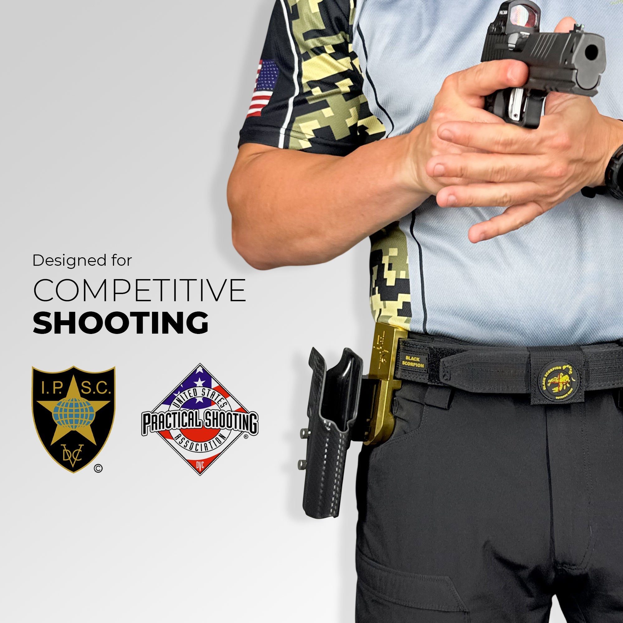 IPSC / USPSA Quick Mount Holster for Shadow Systems MR920L