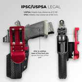IPSC / USPSA Quick Mount Holster for 1911 4.25in (No Rail)