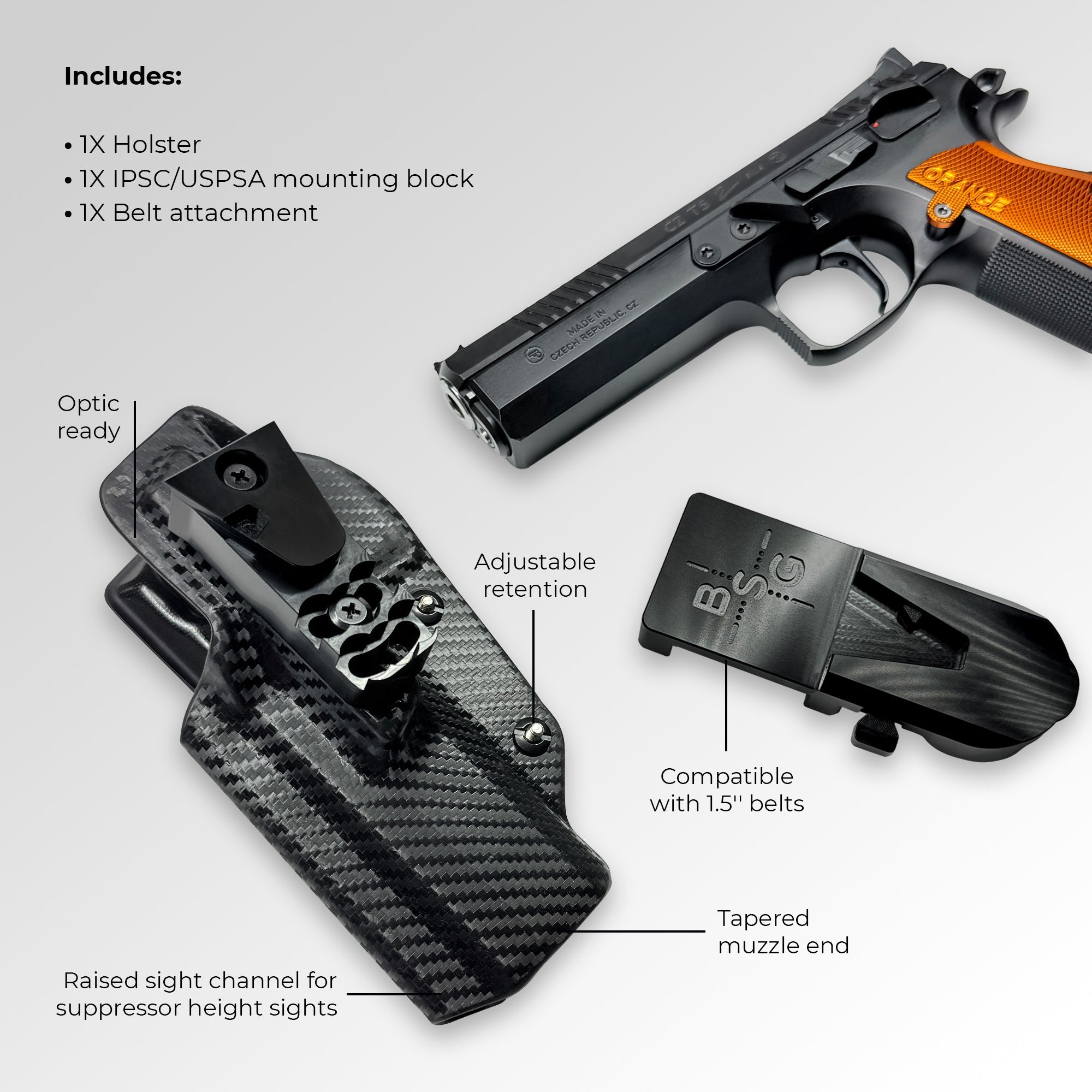 IPSC/USPA Quick Mount Holster Product Highlight 7