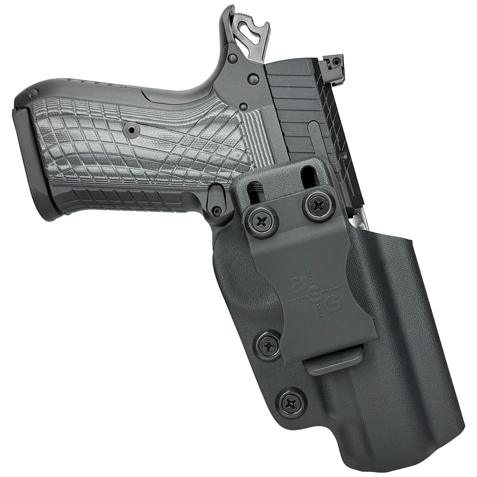 Kimber KDS9c Inside the Waistband Holster in Black - Front