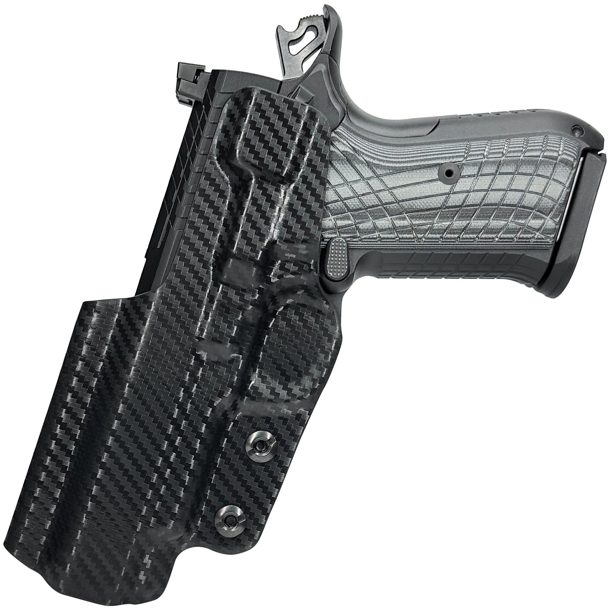 Kimber KDS9c Inside the Waistband Holster in Carbon Fiber - Rear