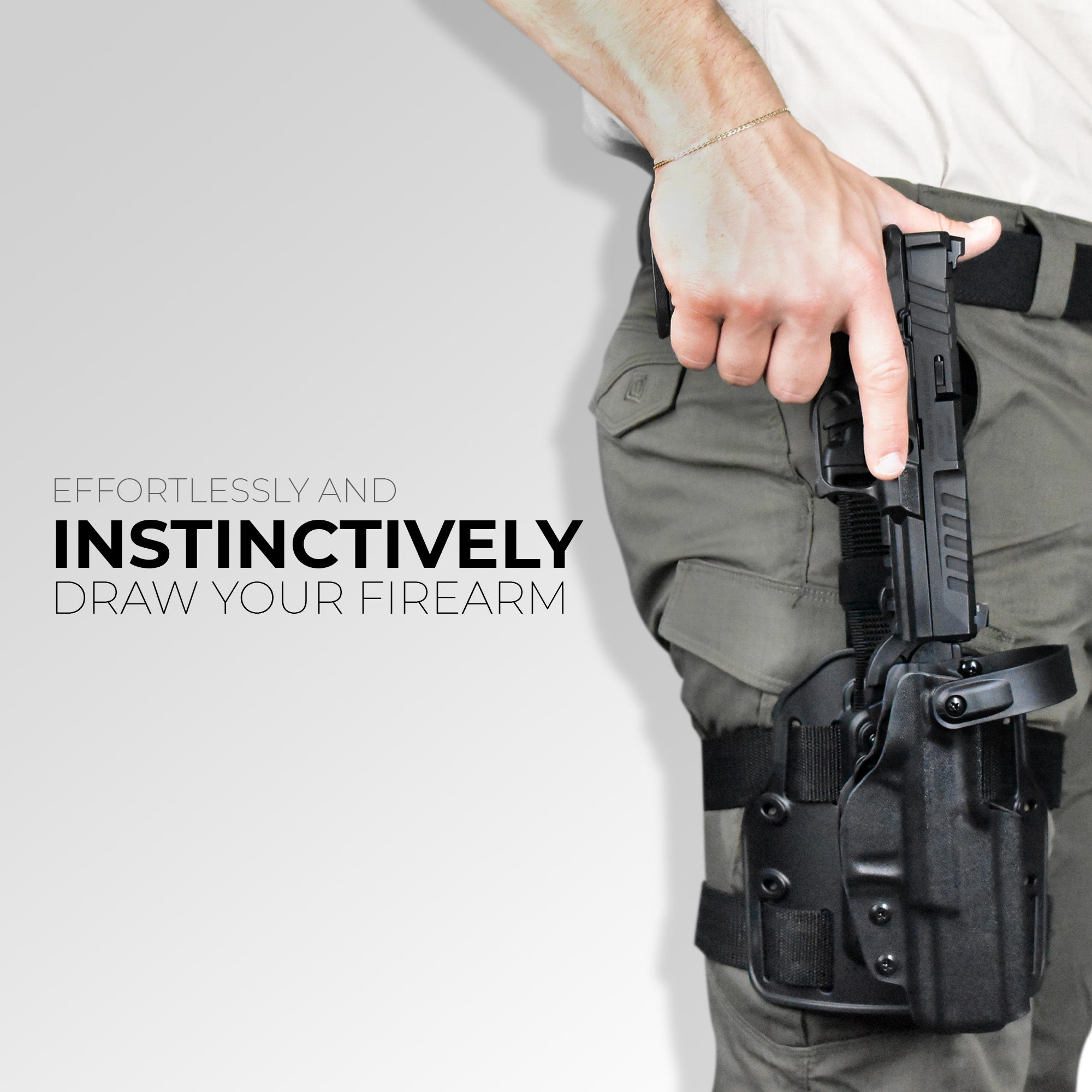 Sig Sauer P320 Full size w/ SureFire X300U-A Level II Quick Release Duty Drop Leg Holster