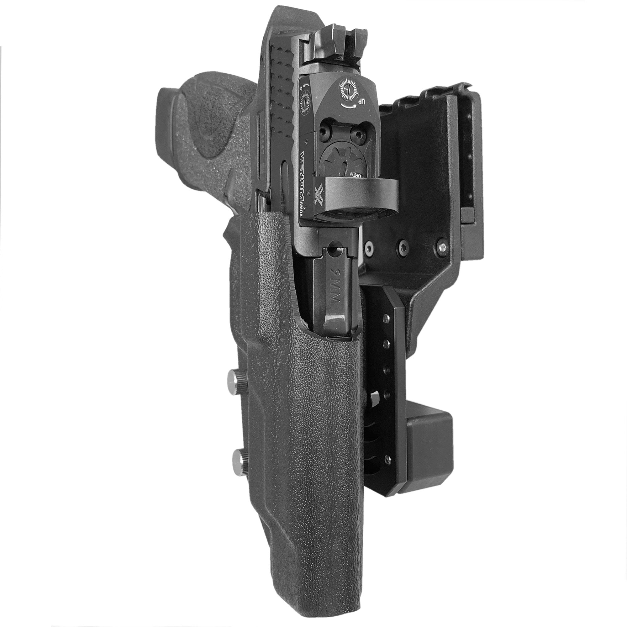 Smith & Wesson M&P9/40 5'' w/ Align Tactical Thumb Rest Pro Competition Holster in Black