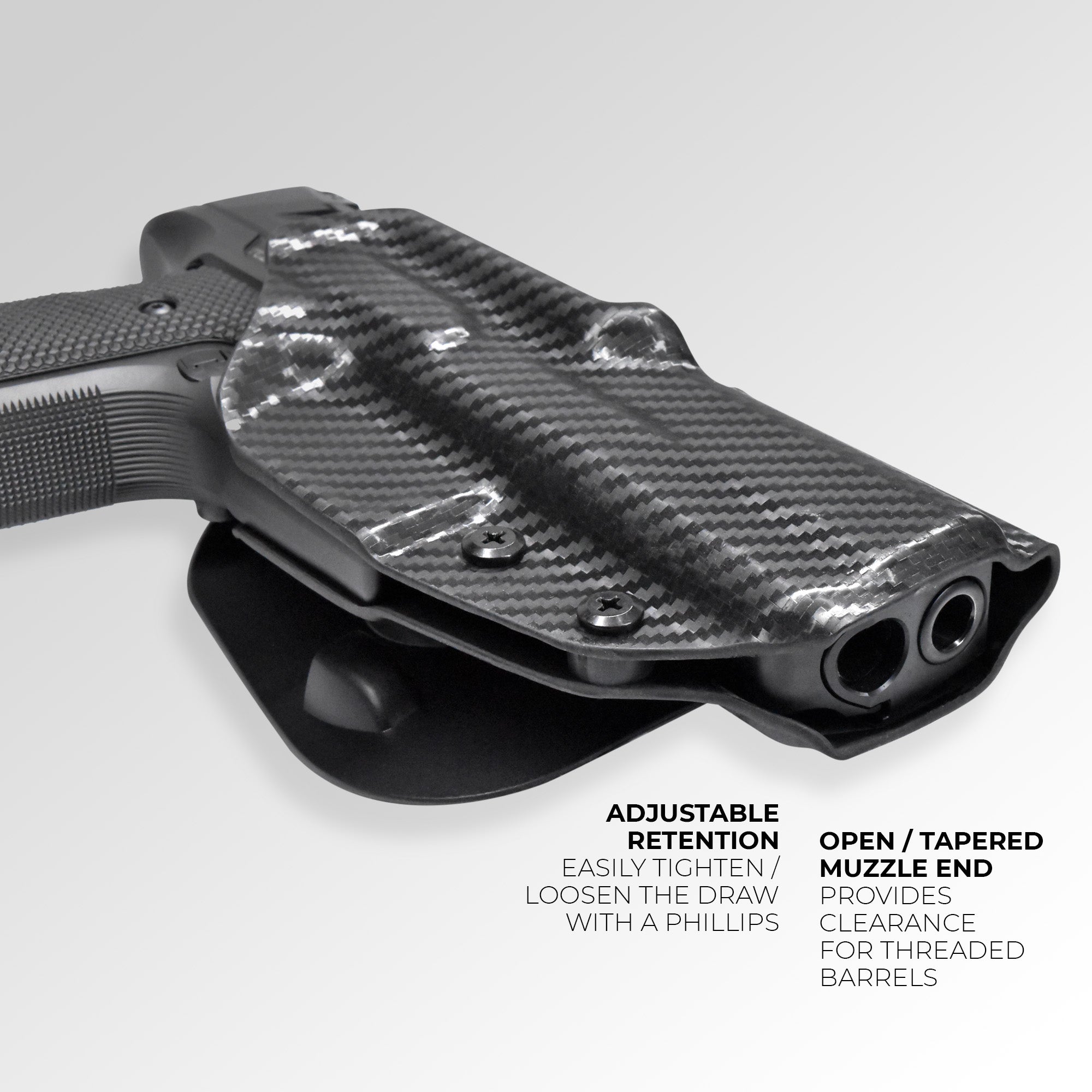 Glock 26, 27, 33 (Gen 4) OWB Paddle Holster