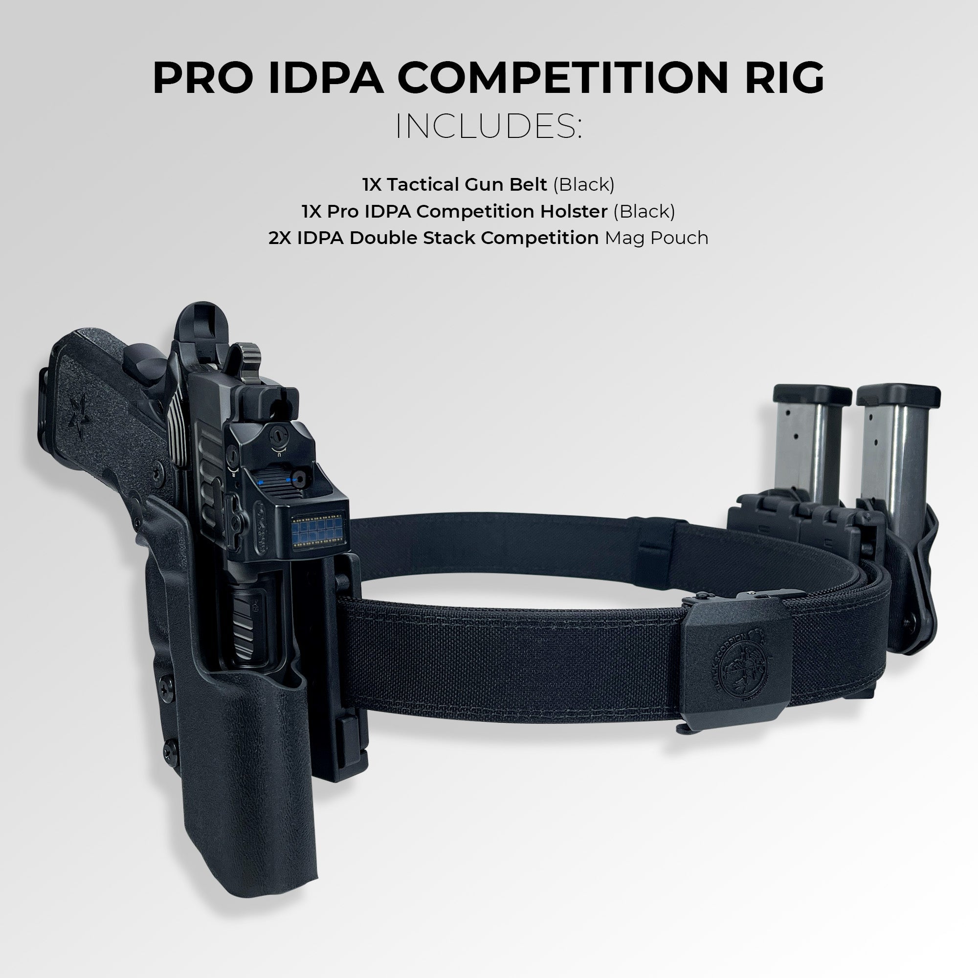 FMA IPSC USPSA IDPA Pistolet de vitesse pour concours de poche mags triple FMA IPSC USPSA IDPA Pistolet de vitesse pour concours de poche mags triple