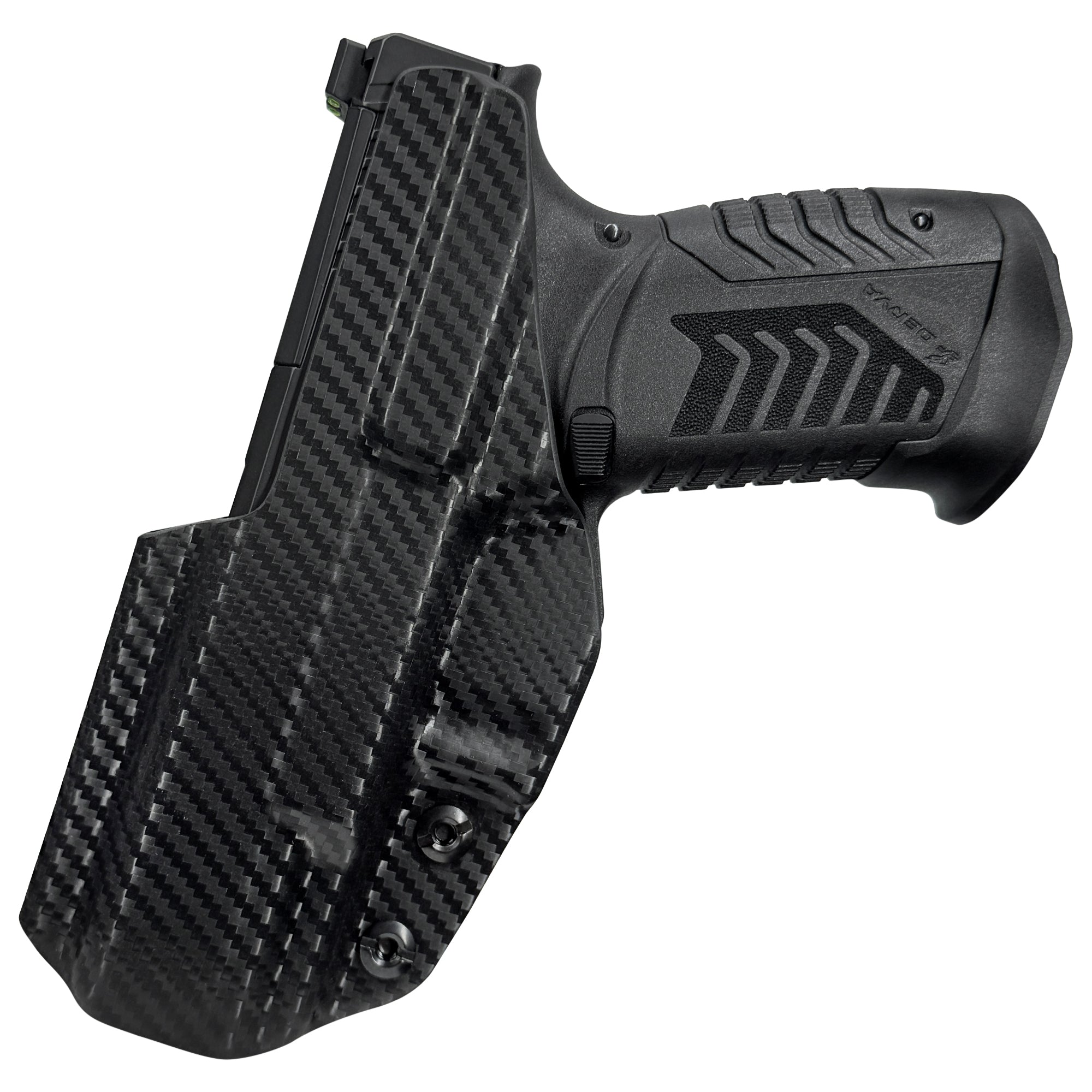 Derya DY9 Inside the Waistband Holster in Carbon Fiber - Rear