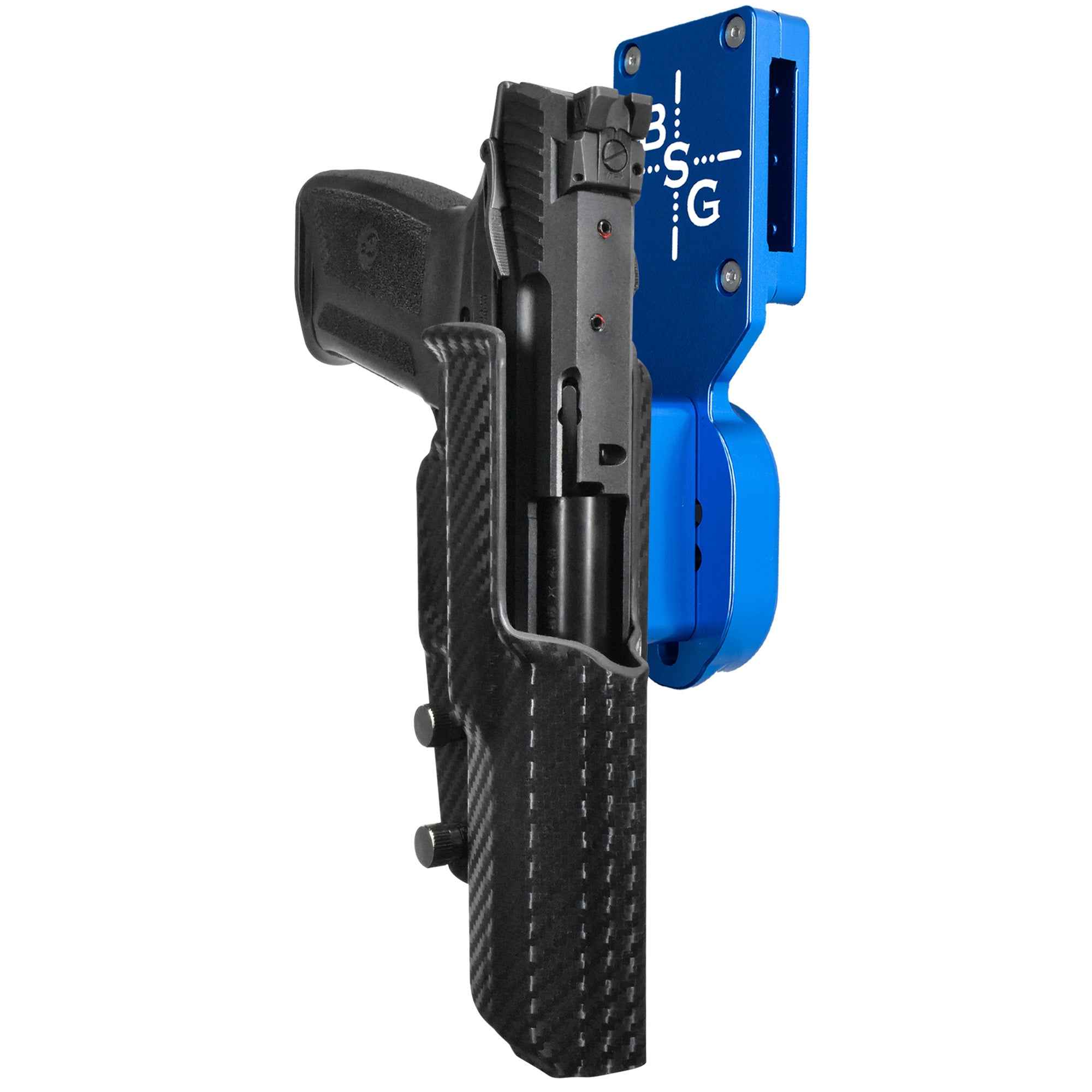 Ruger 5.7 Pro Heavy Duty Competition Holster in Blue / Carbon Fiber