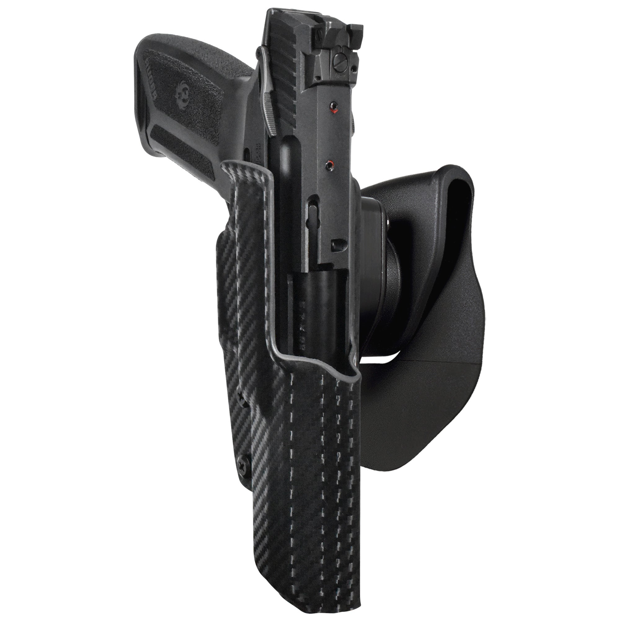 Ruger 5.7 OWB Quick Release Paddle Holster in Carbon Fiber