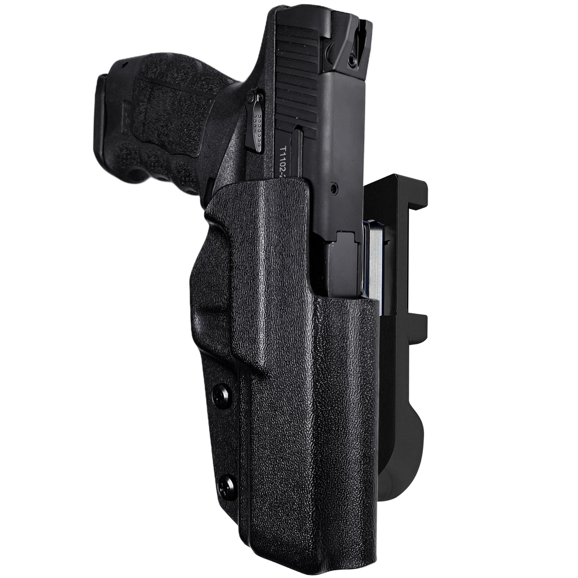 Sarsilmaz SAR9 IDPA Quick Mount Holster with Black Belt Attachment, Black Holster Shell