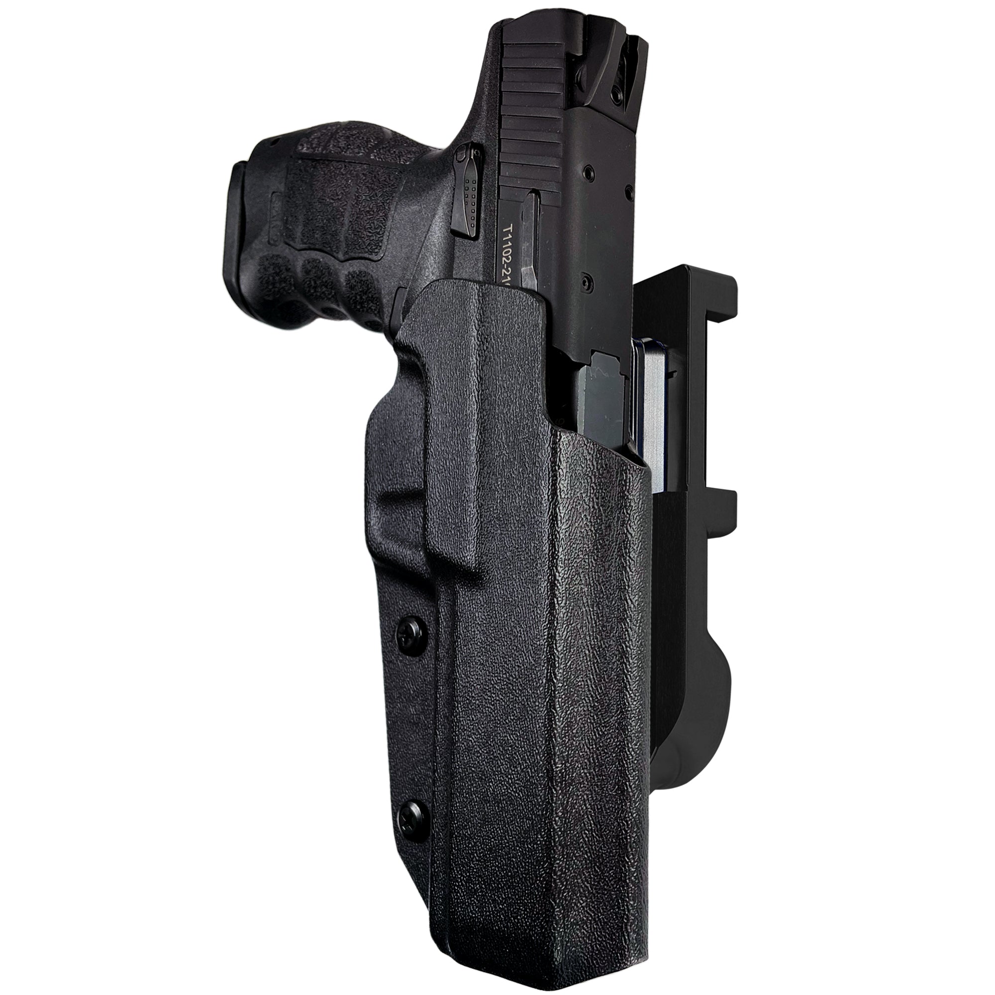SAR9 Sport IDPA Quick Mount Holster with Black Belt Attachment, Black Holster Shell
