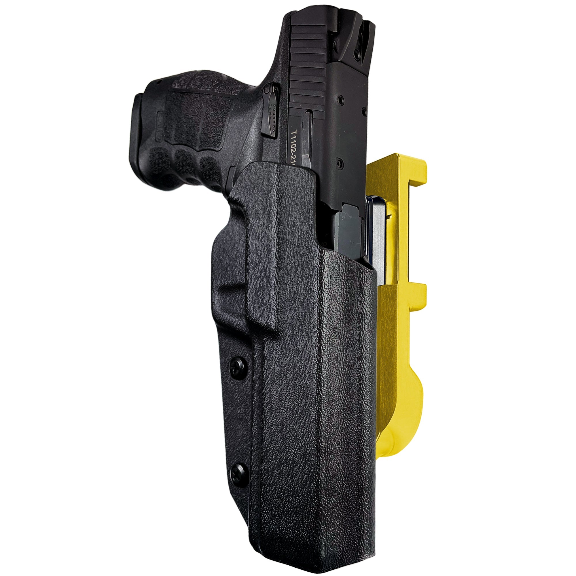 SAR9 Sport IDPA Quick Mount Holster with 24K Gold Belt Attachment, Black Holster Shell
