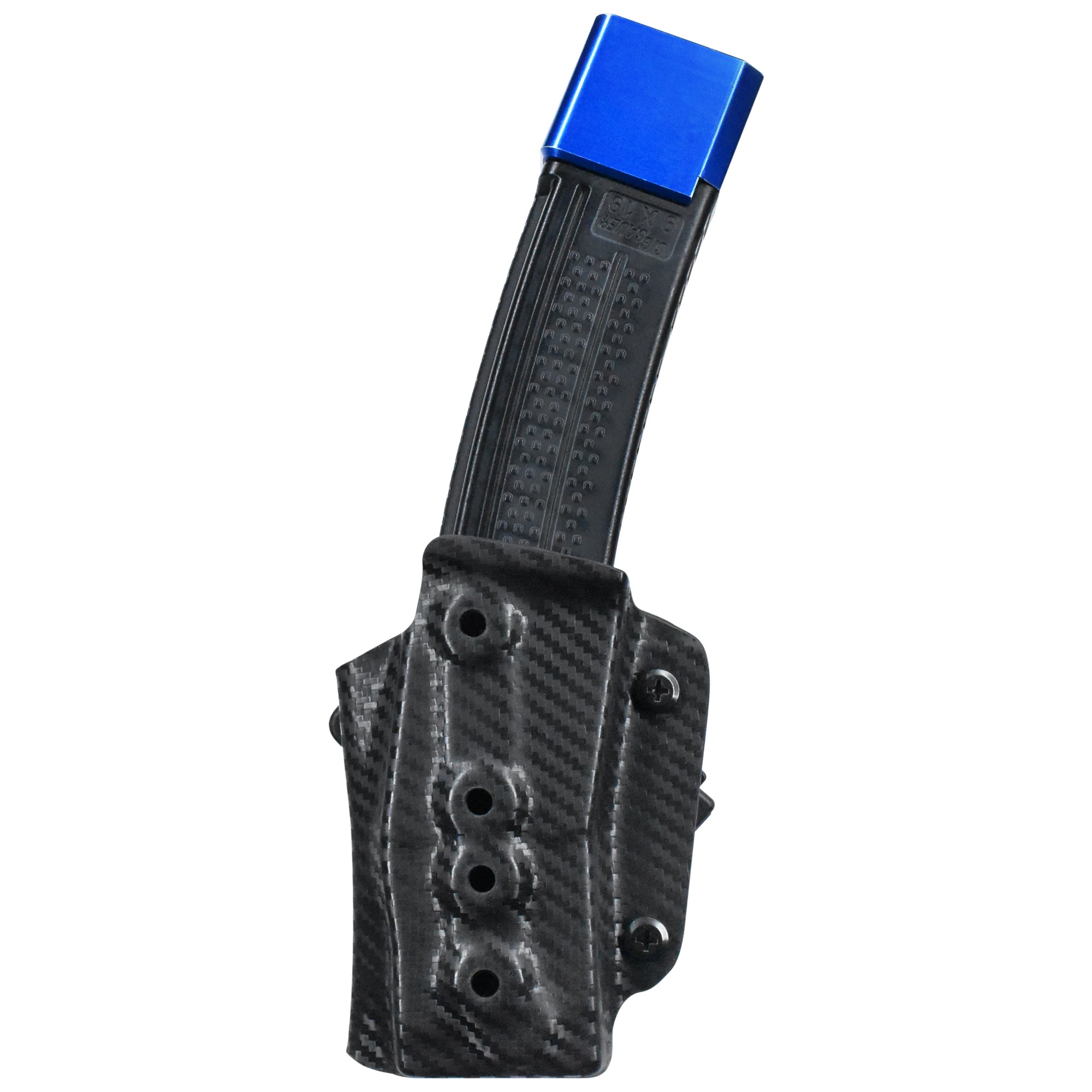 AZULA Premium IWB Leather Magazine Pouch – Inside Waistband Concealment – Ambidextrous