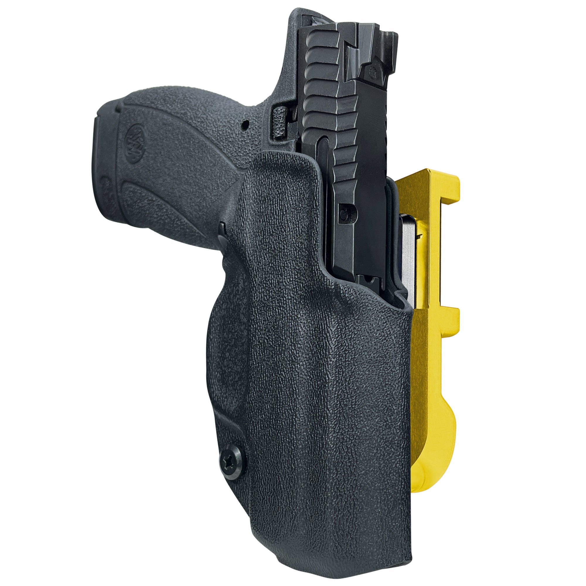 S&W Bodyguard 2.0 IDPA Quick Mount Holster with 24K Gold Belt Attachment, Black Holster Shell