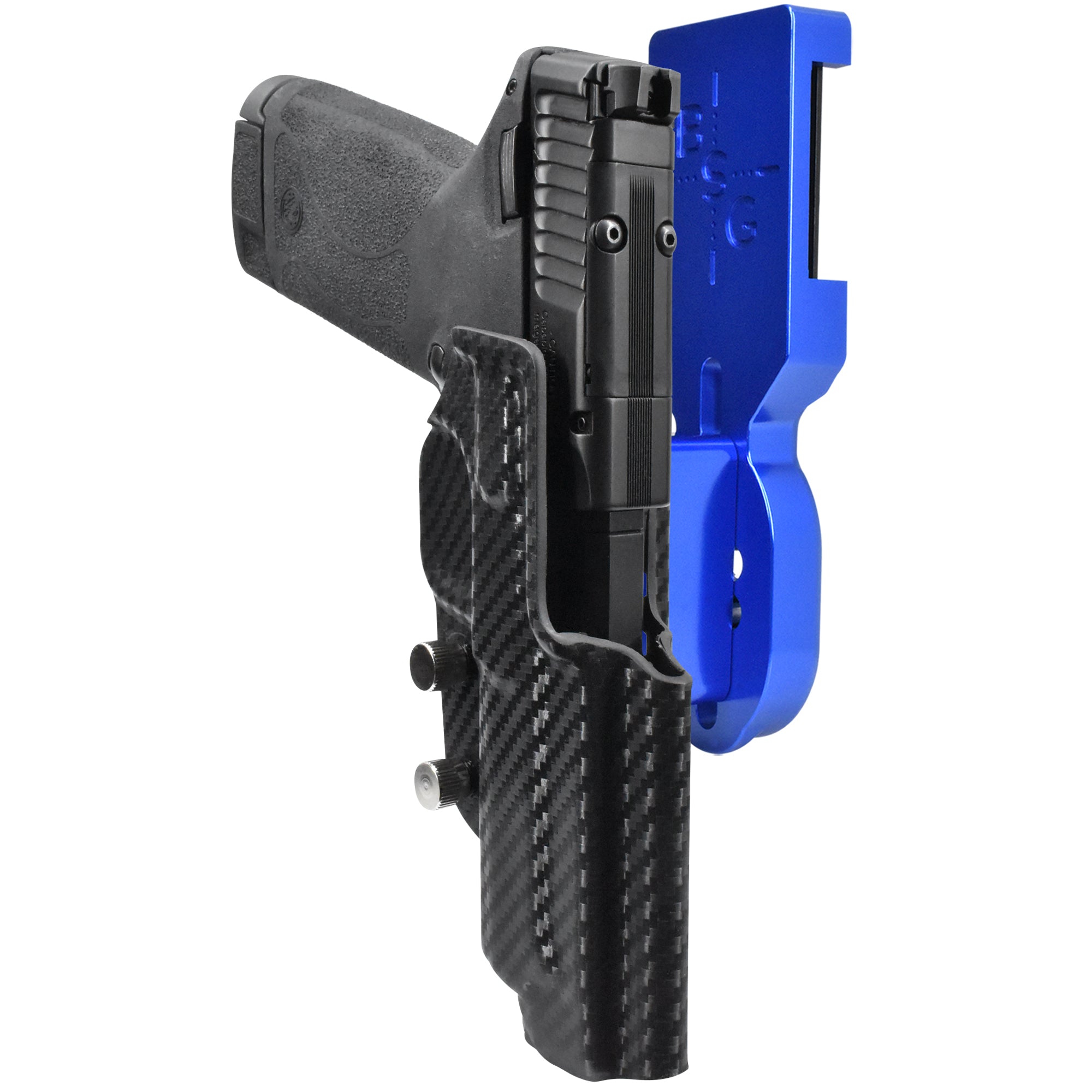 Smith & Wesson M&P 22 Magnum Pro Heavy Duty Competition Holster Blue / Carbon Fiber