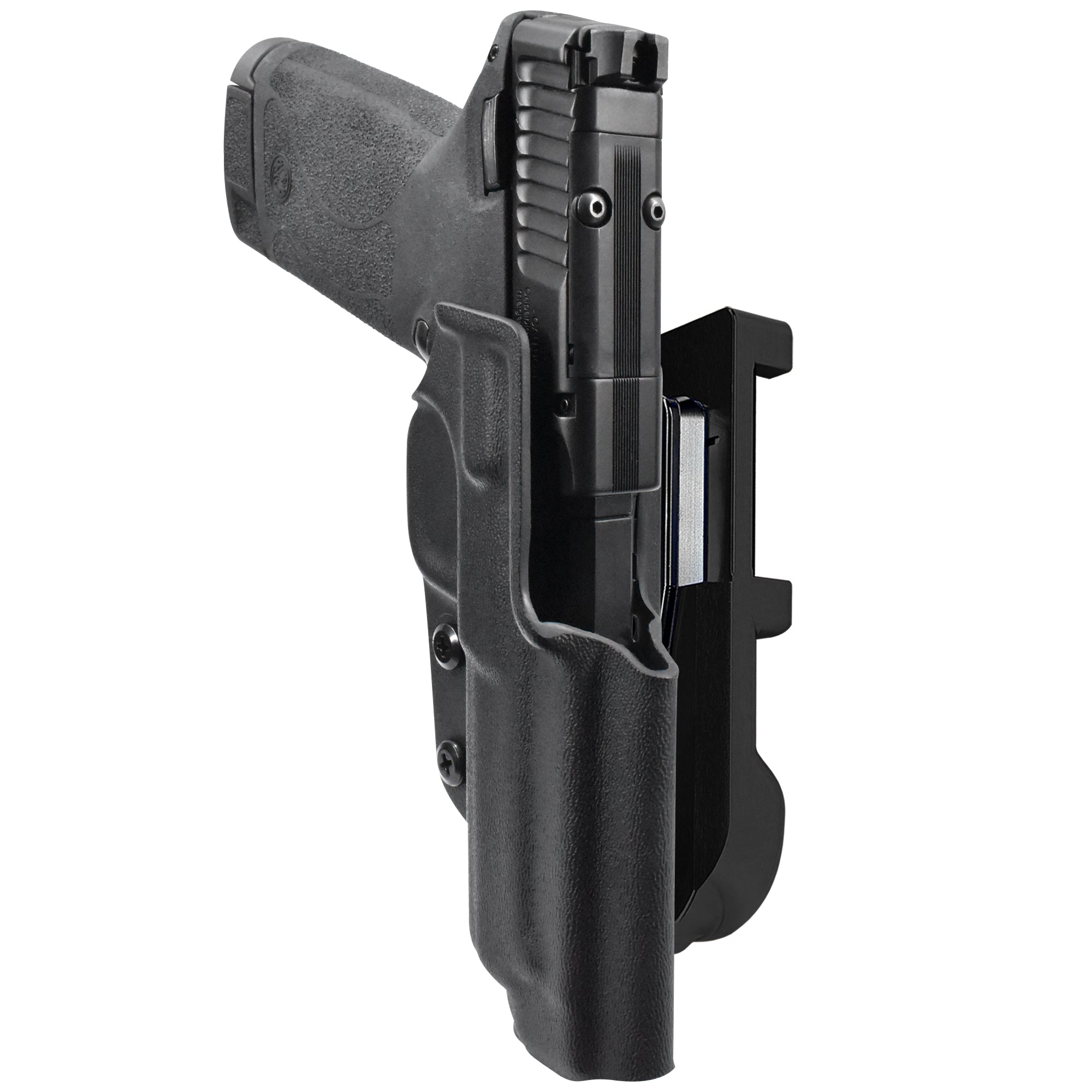 S&W M&P22 Magnum IDPA Quick Mount Holster with Black Belt Attachment, Black Holster Shell