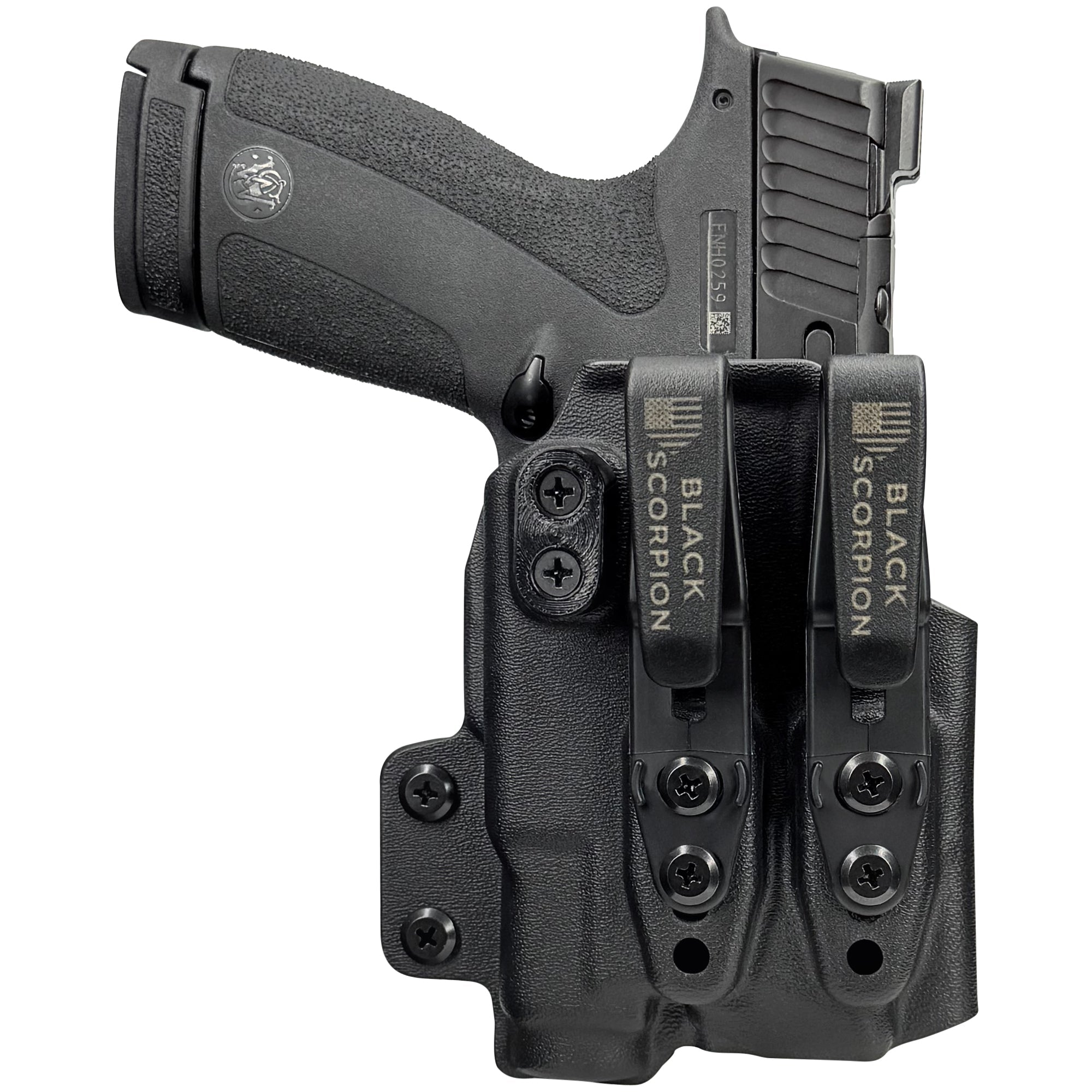 Smith & Wesson M&P Shield X w/ Streamlight TLR-7 Sub AIWB Dual Clip X Holster
