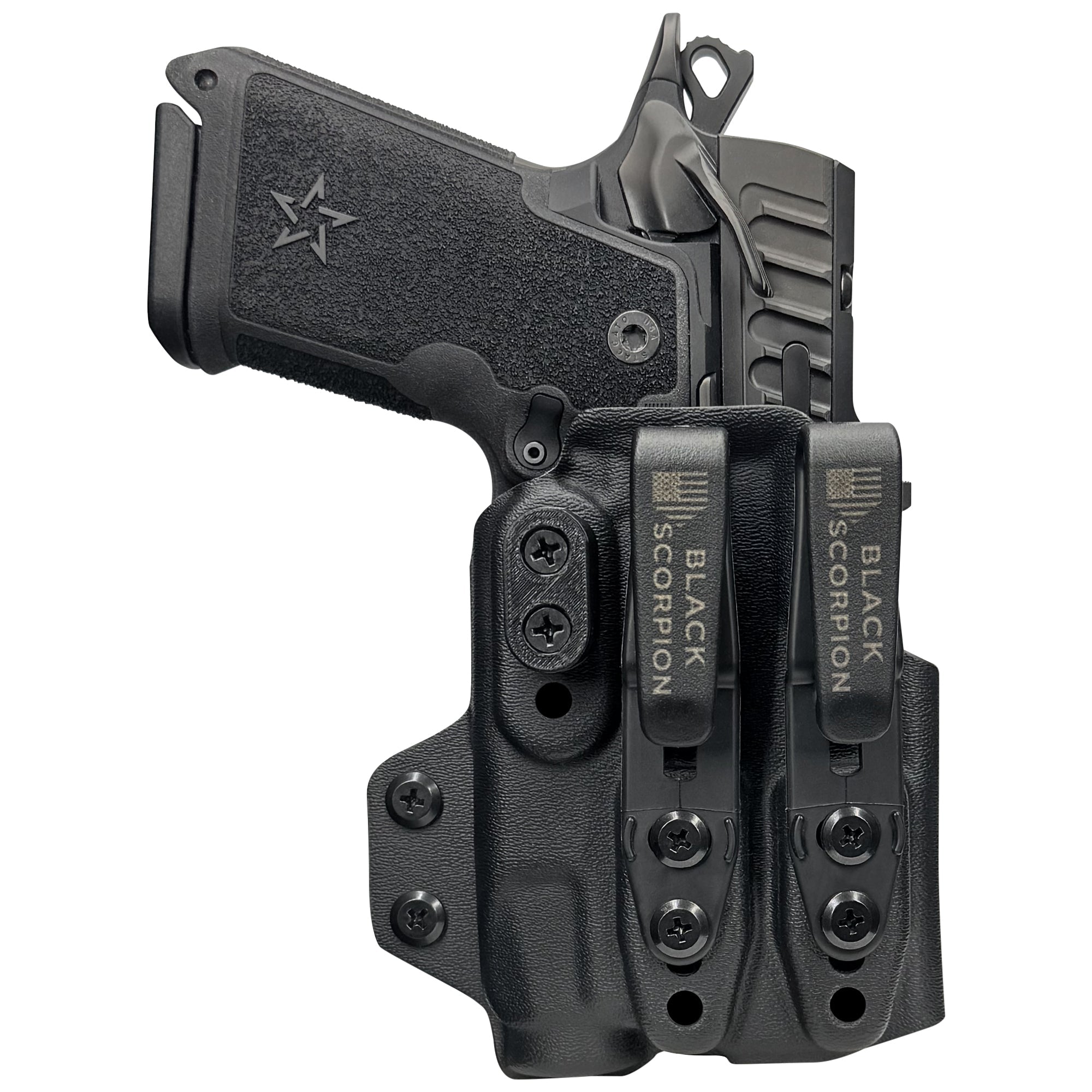 Staccato HD C3.6 w/ Streamlight TLR-7X AIWB Dual Clip X Holster