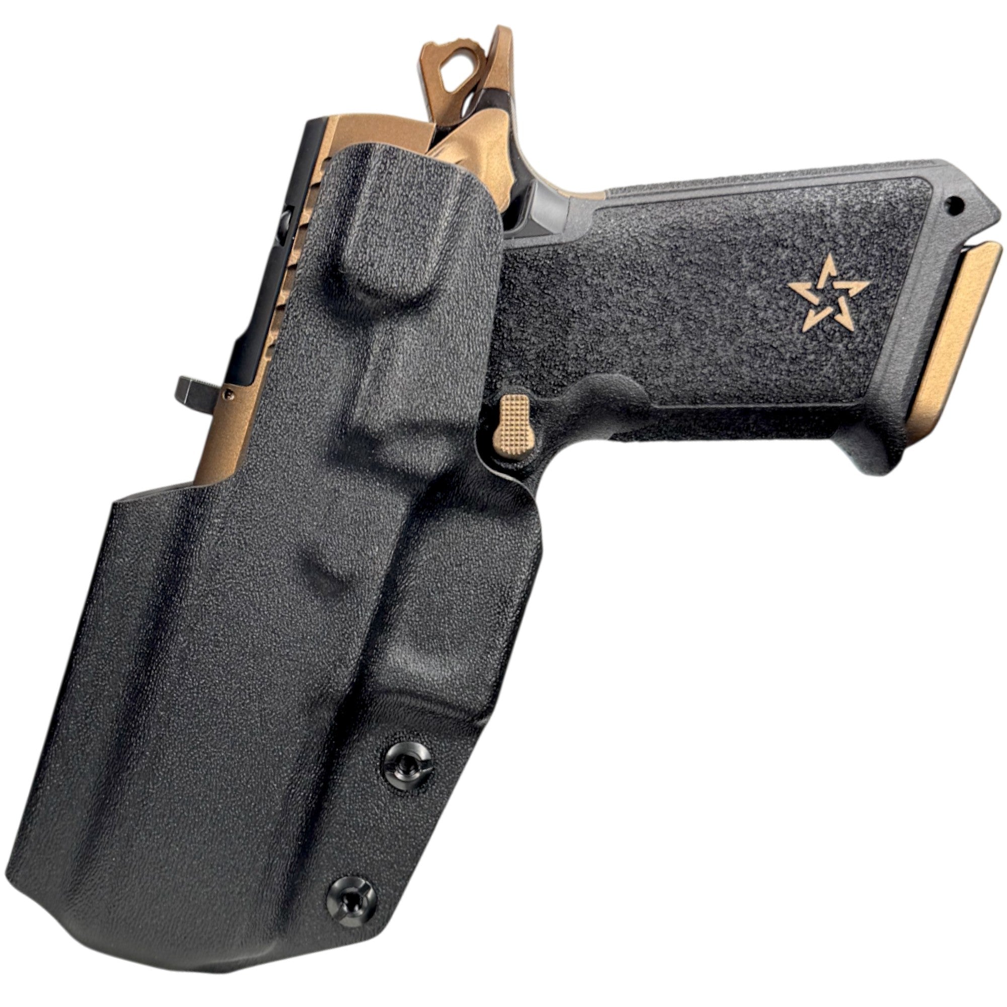 Staccato HD P4 Inside the Waistband Holster in Black - Rear