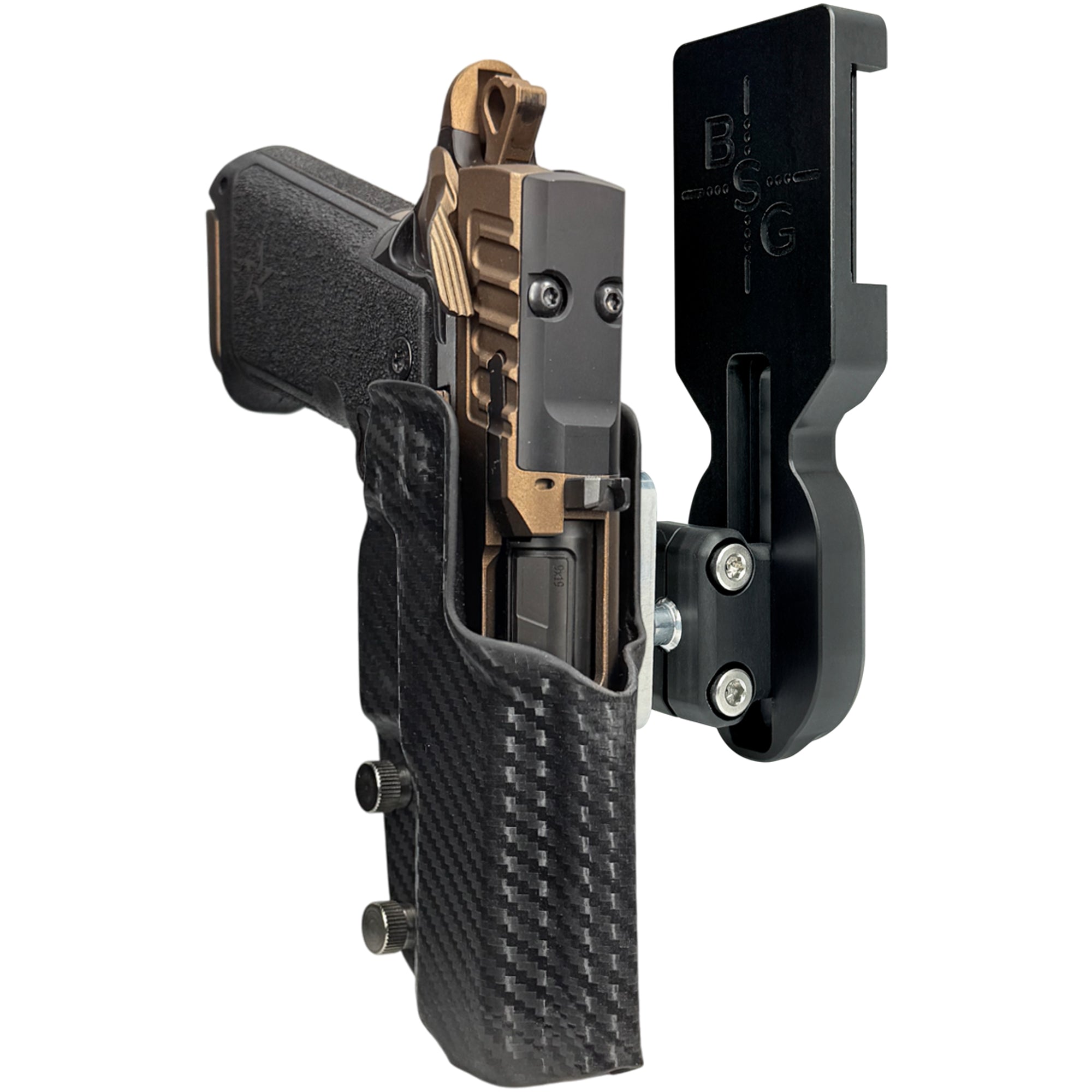 Staccato HD P4 Pro Ball Joint Competition Holster in Carbon Fiber