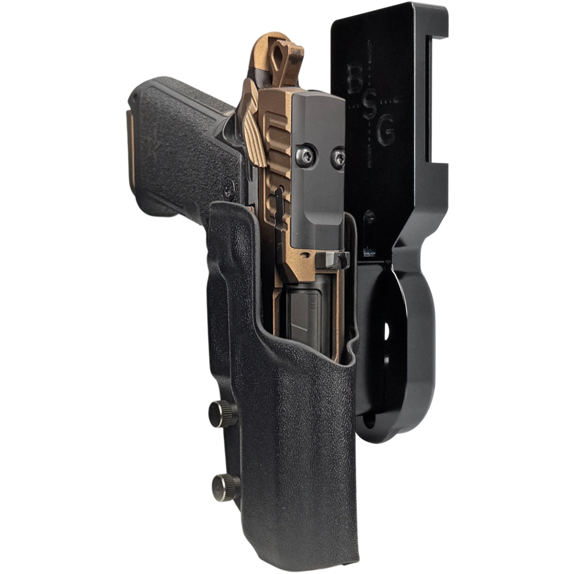 Staccato HD P4 Pro Heavy Duty Competition Holster in Black / Black