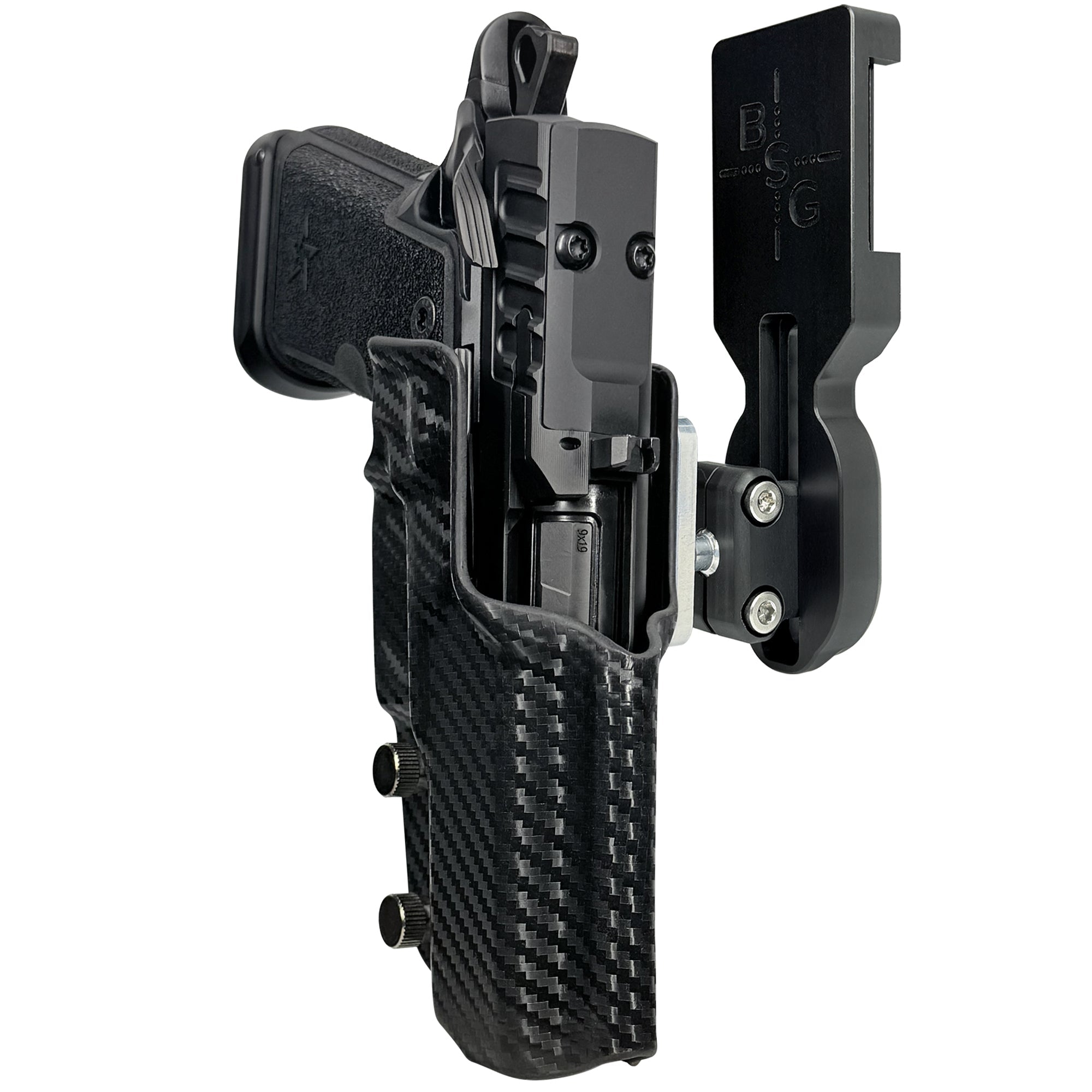 Staccato HD C4X Pro Ball Joint Competition Holster in Carbon Fiber