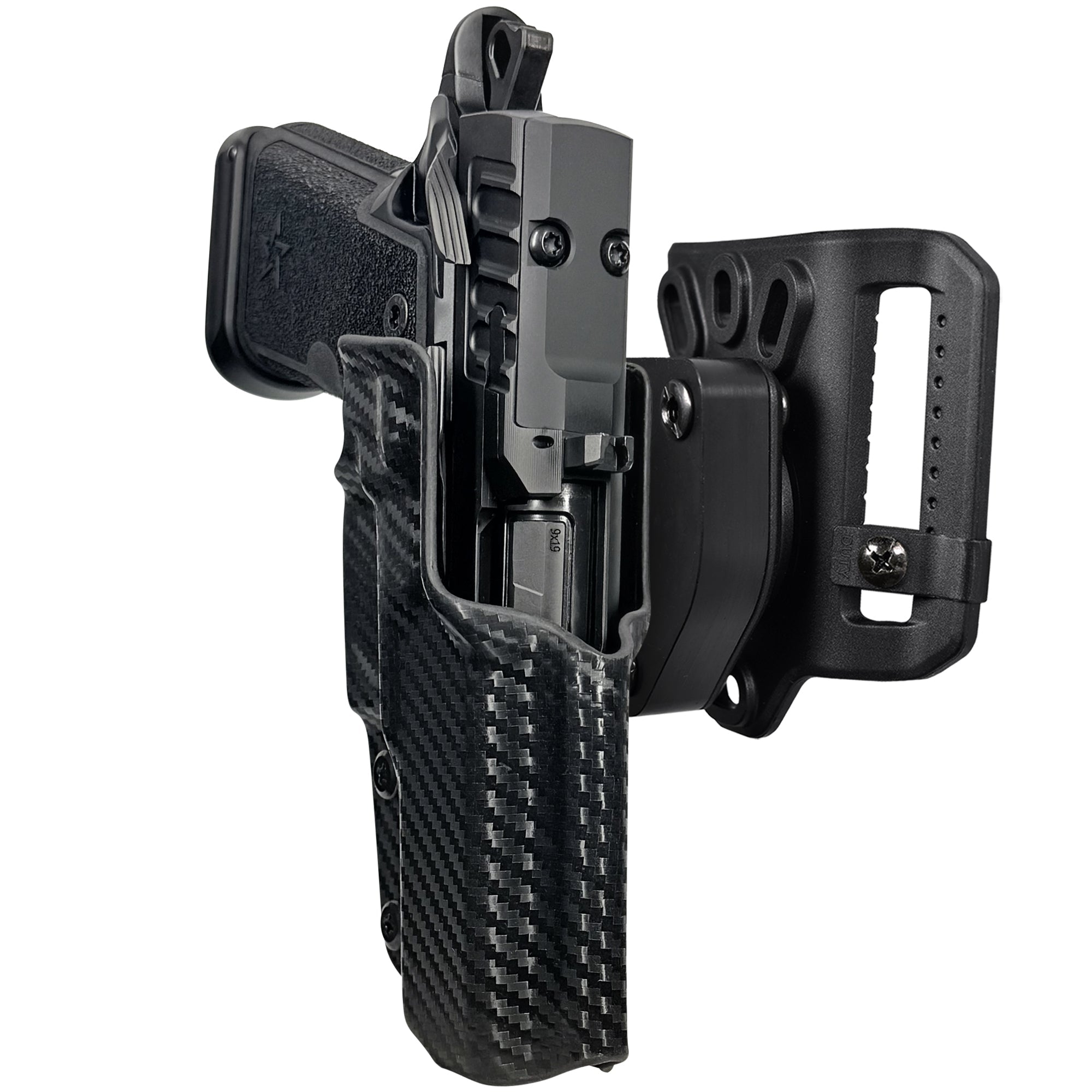 Staccato HD C4X Quick Release Belt Loop Holster in Carbon Fiber