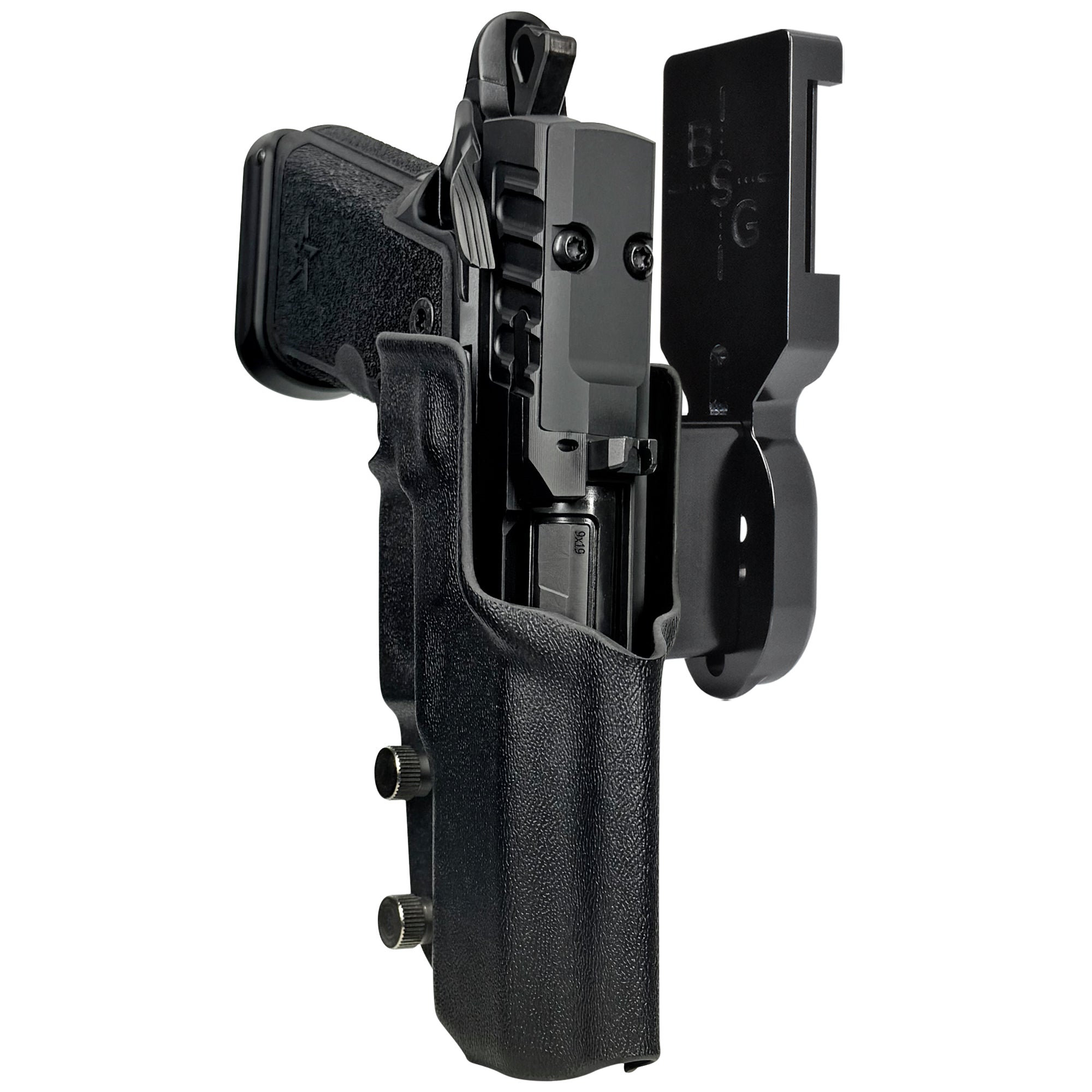 Staccato HD C4X Pro Heavy Duty Competition Holster in Black / Black