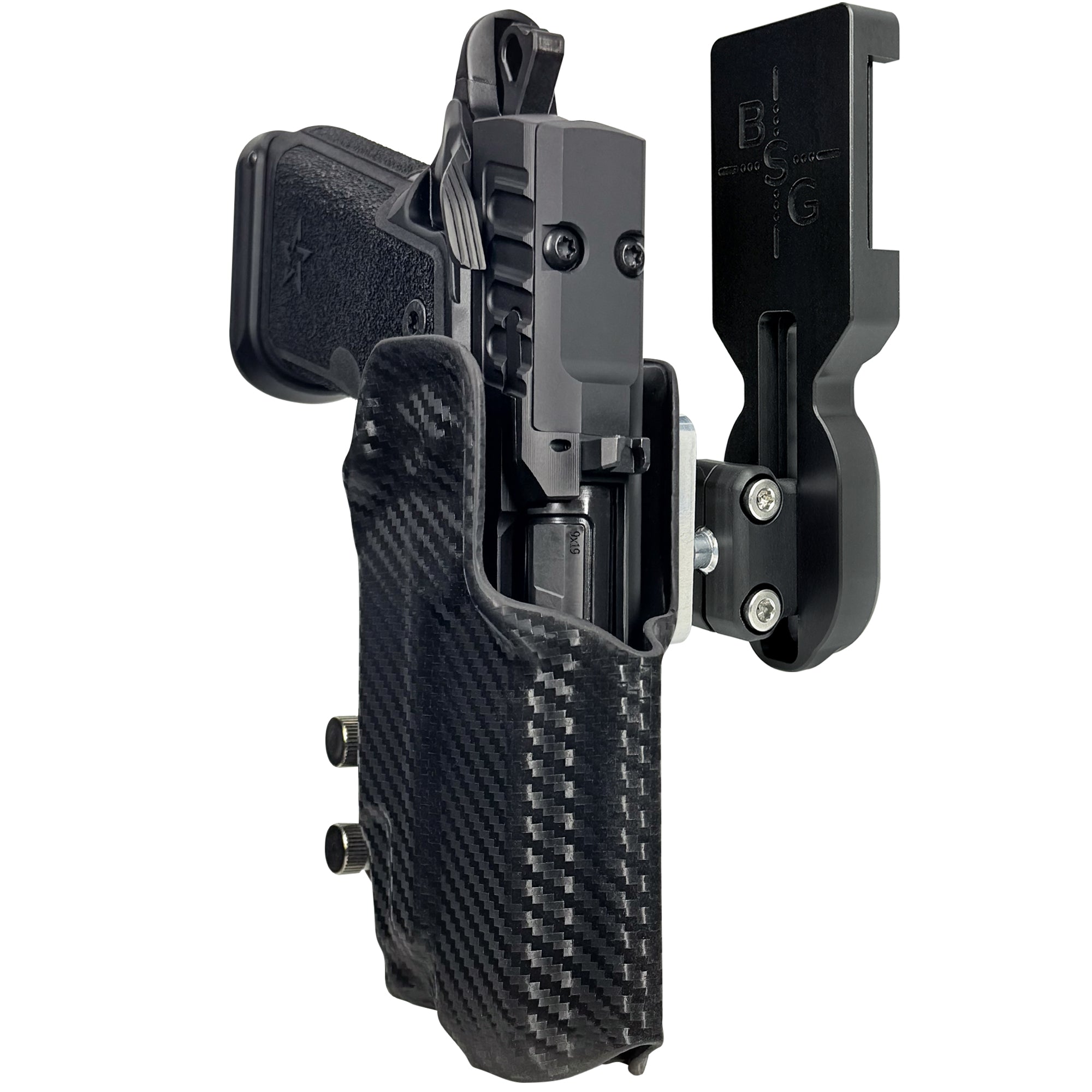 HD C4X TLR-7X Pro Ball Joint Competition Holster in Carbon Fiber