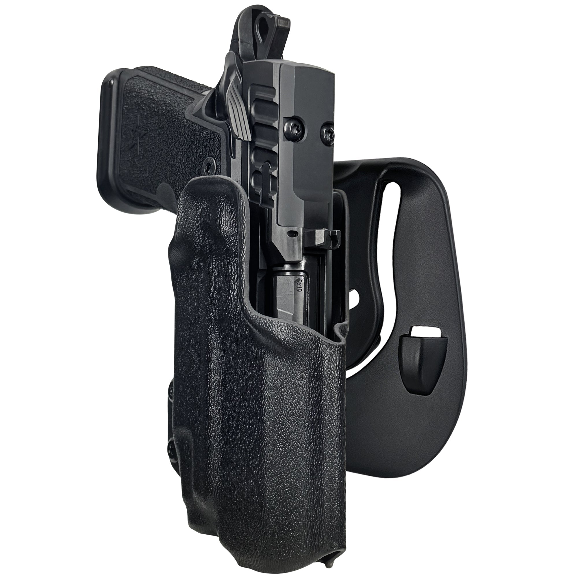 HD C4X TLR-7X OWB Paddle Holster in Black