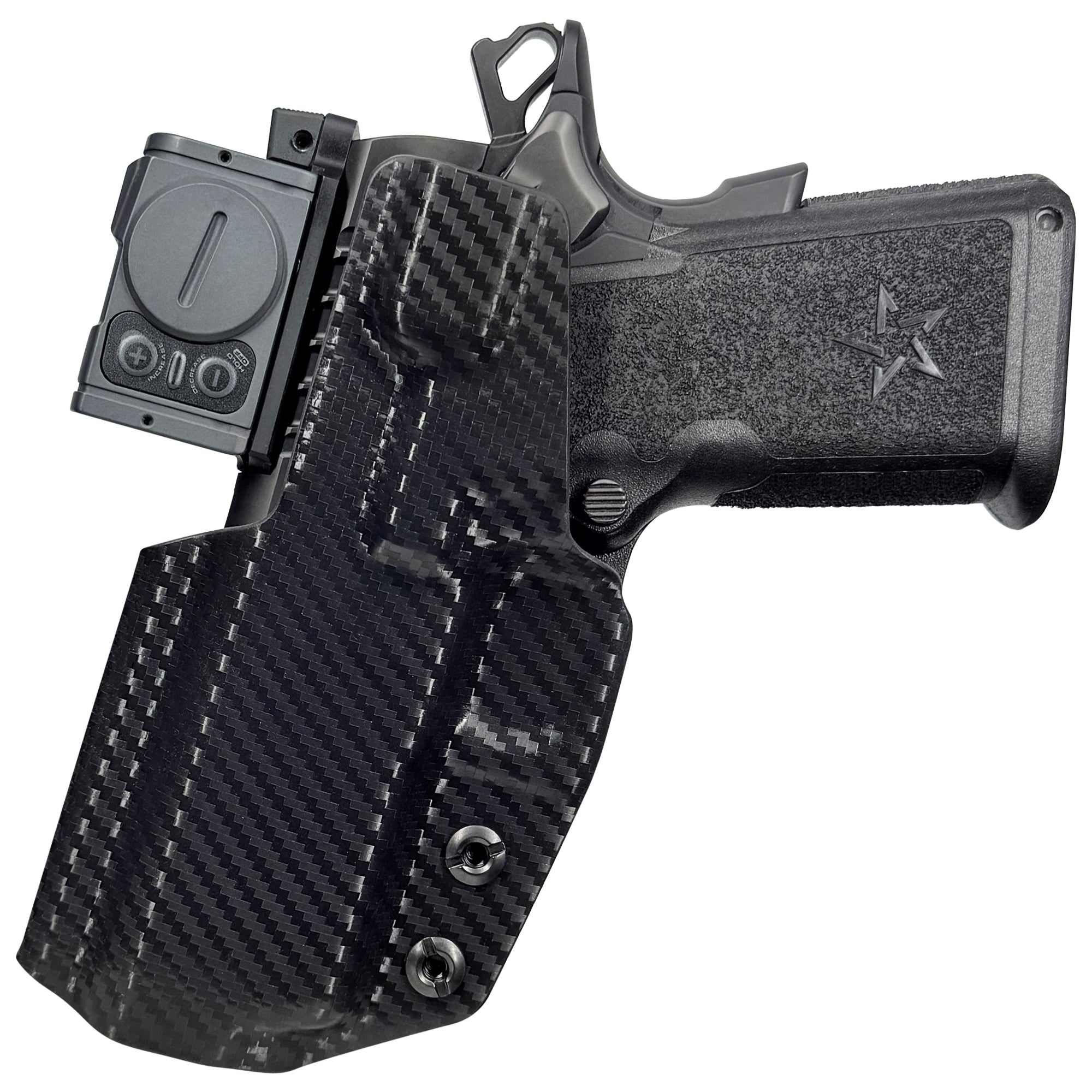 Staccato CS 2024 Inside the Waistband Holster in Carbon Fiber - Rear