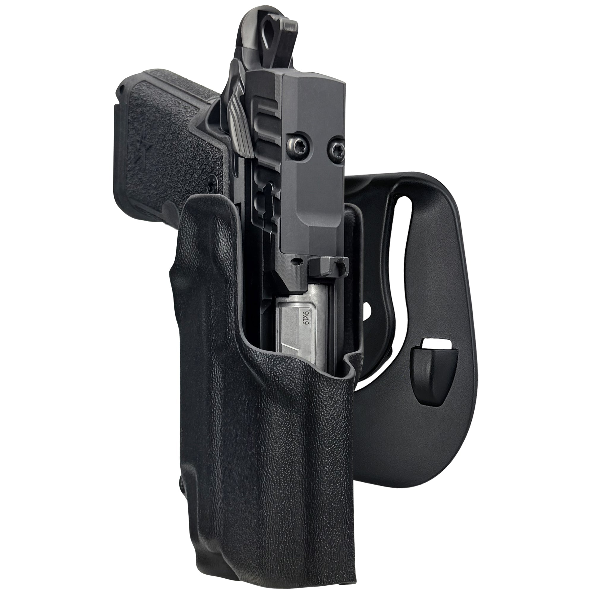 HD C3.6 TLR7X OWB Paddle Holster in Black