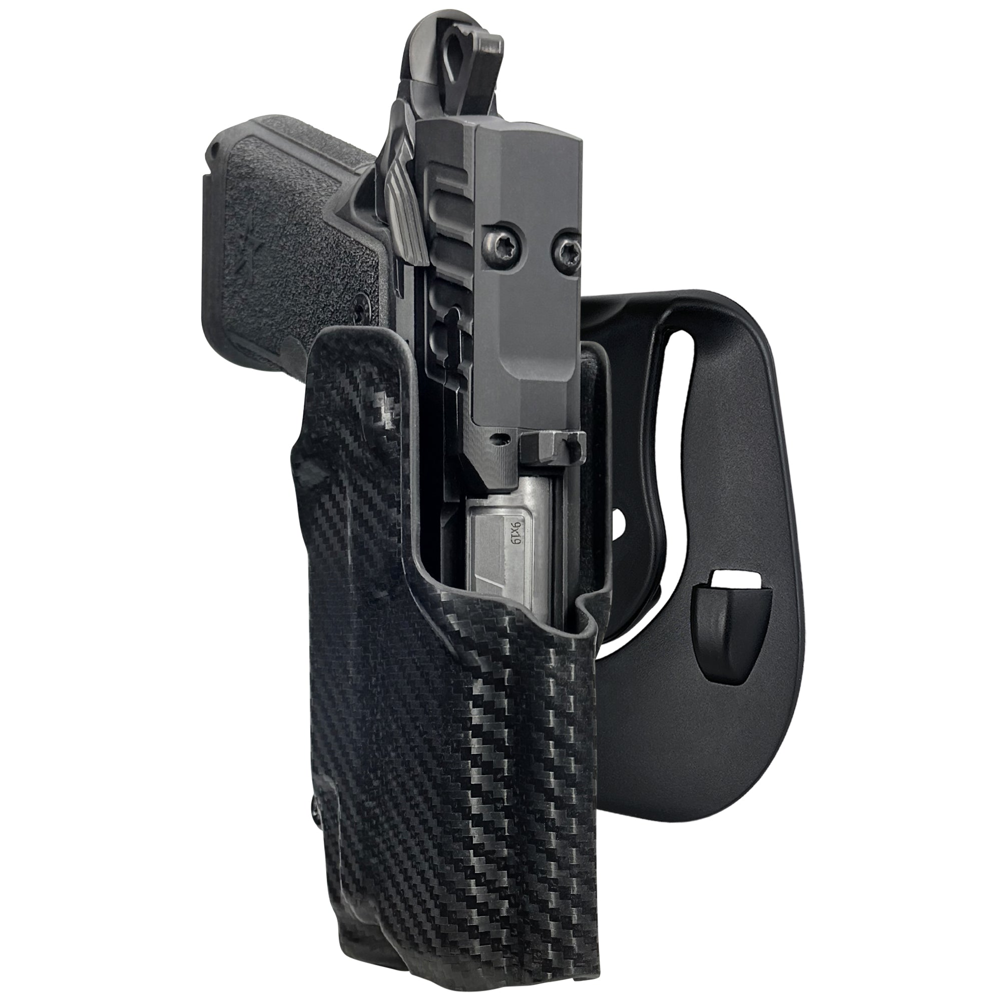 HD C3.6 TLR7X OWB Paddle Holster in Carbon Fiber