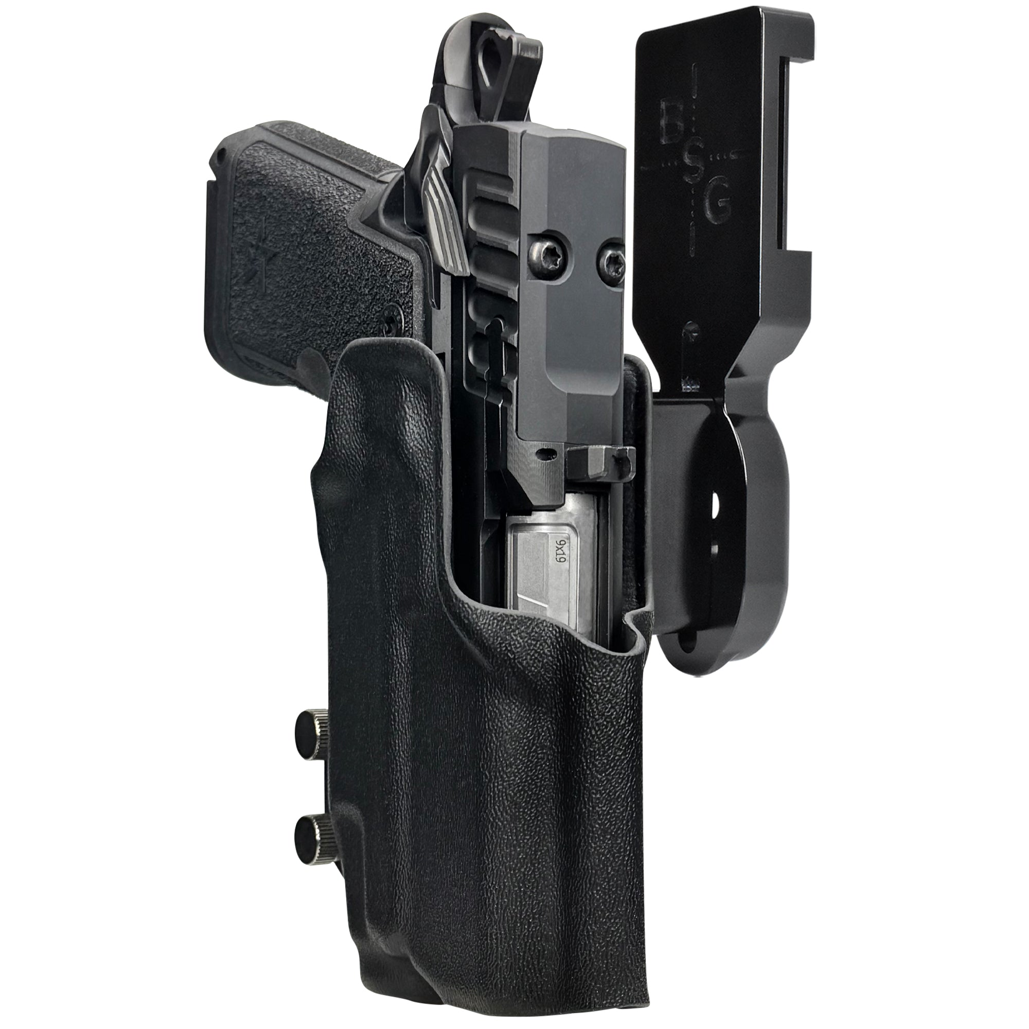 Staccato HD C3.6 TLR7X Pro Heavy Duty Competition Holster in Black / Black